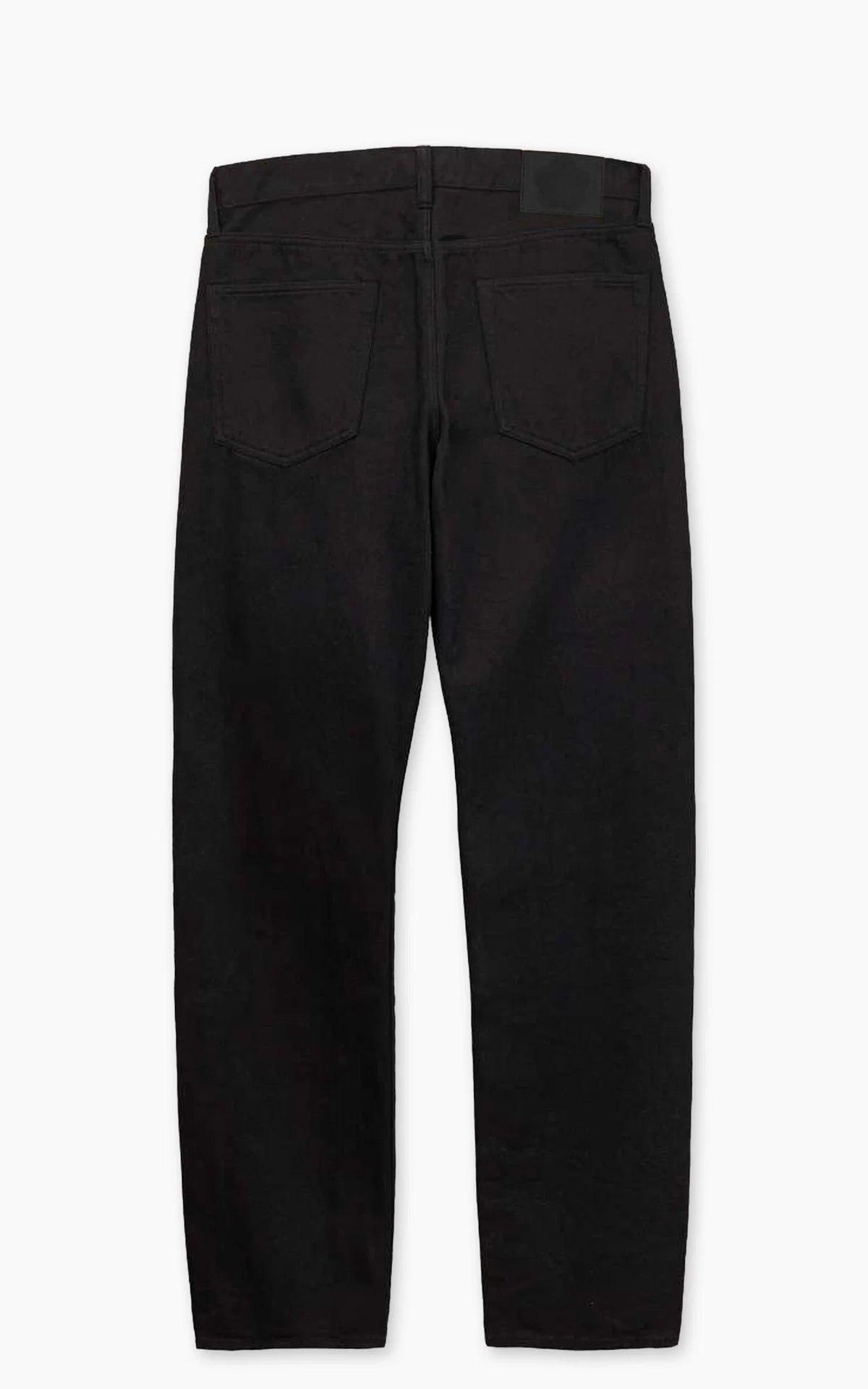 MMJB6404 #100 Kyoto Montsuki Straight Denim Black