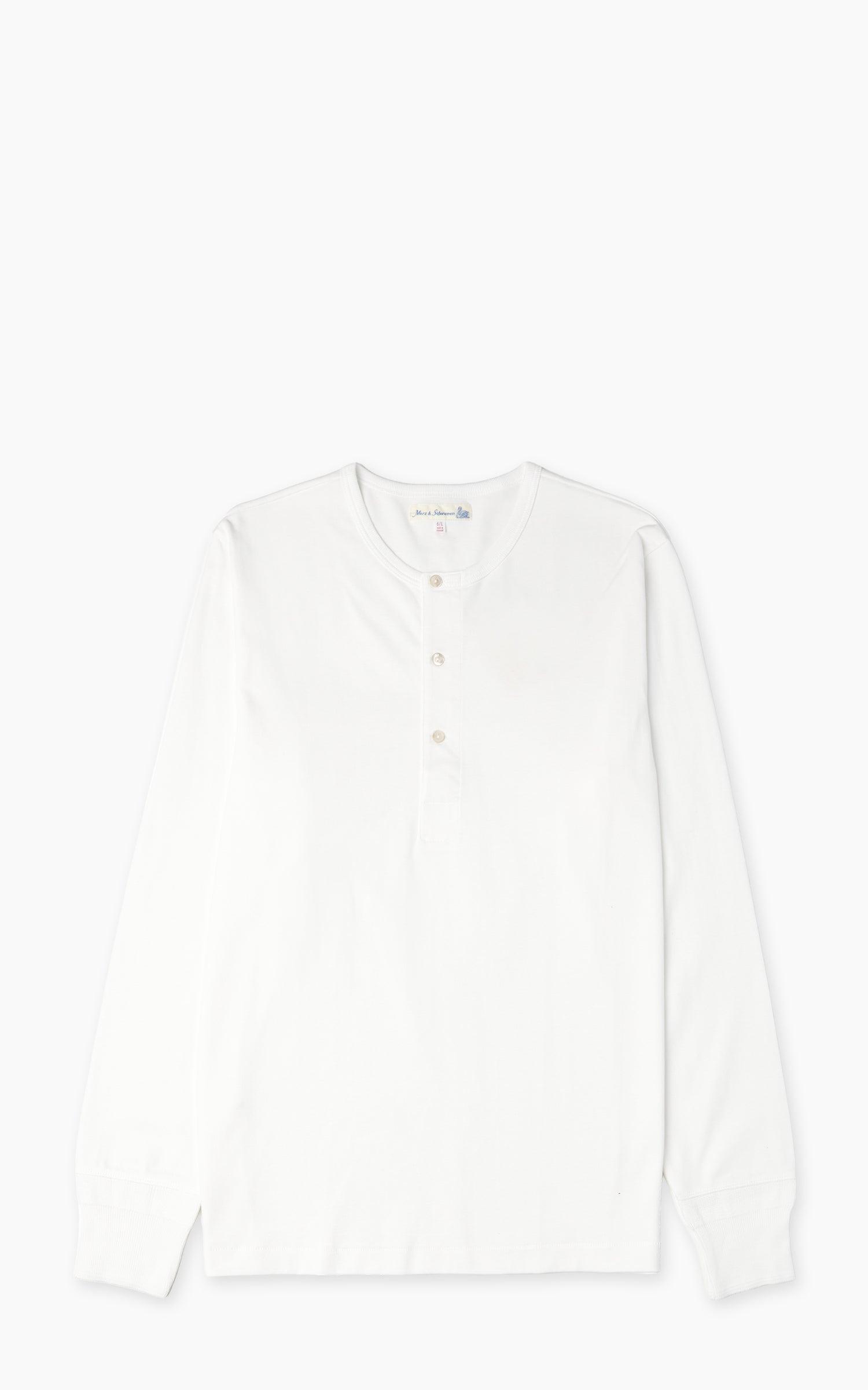 2M06 Vintage Machine Refined Longsleeve White