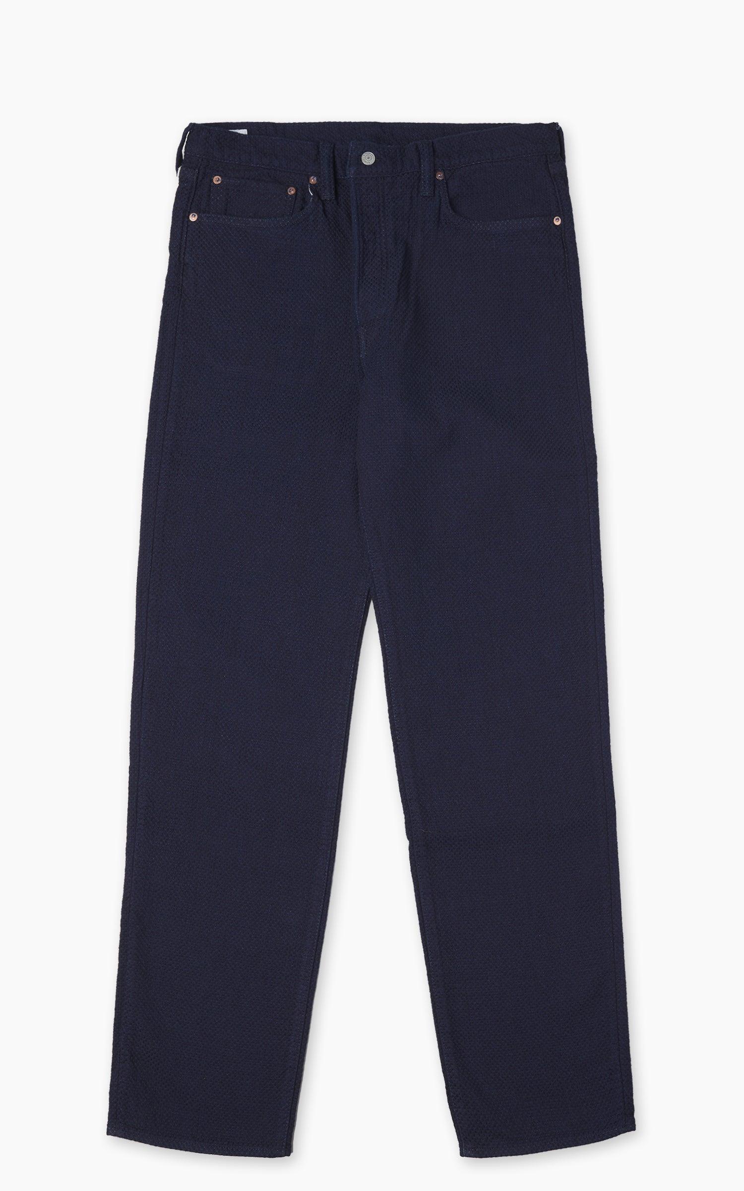 0621 Relax Fit Ori-Zashi Sashiko Pant Indigo