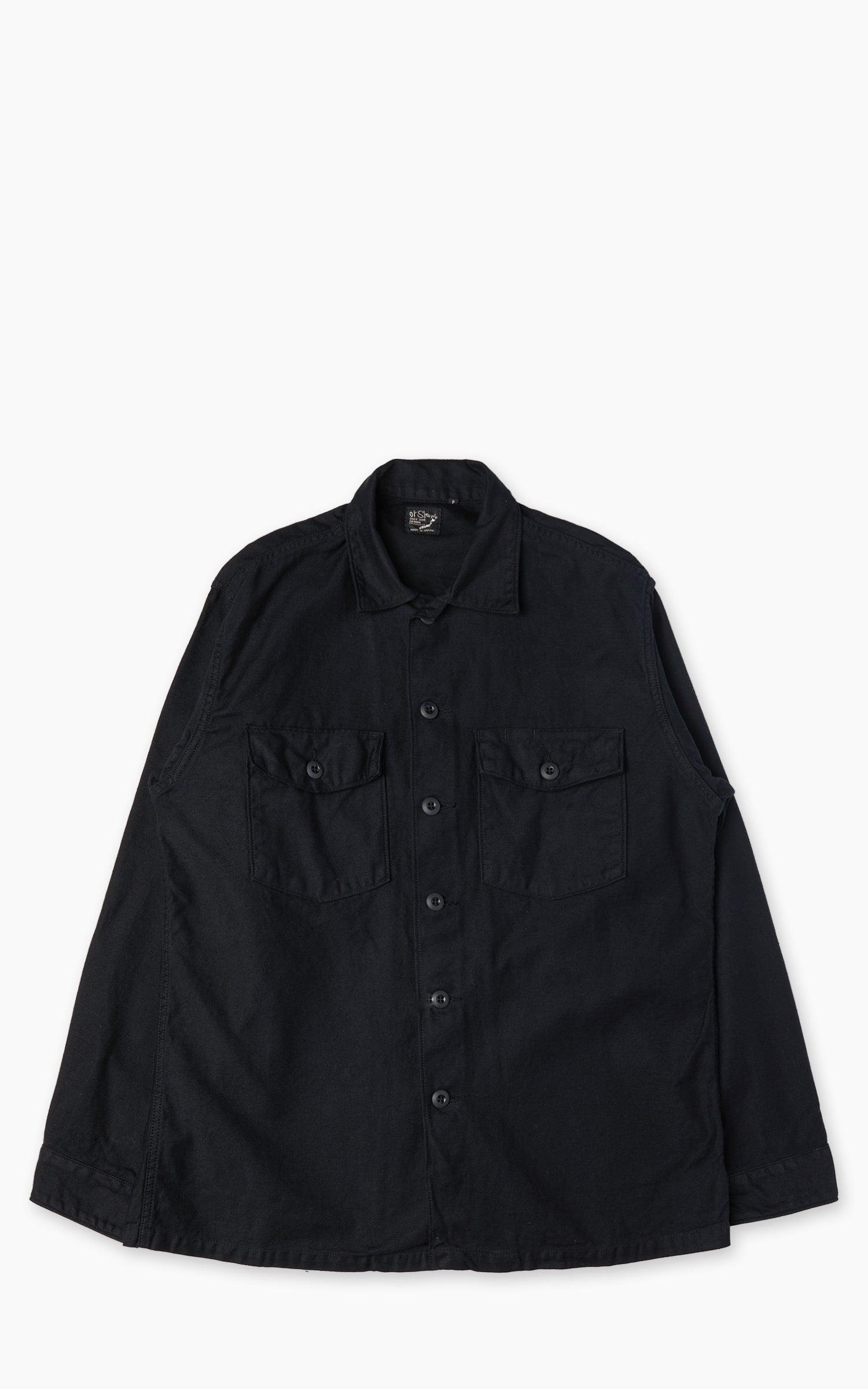 US Army Fatigue Shirt Black
