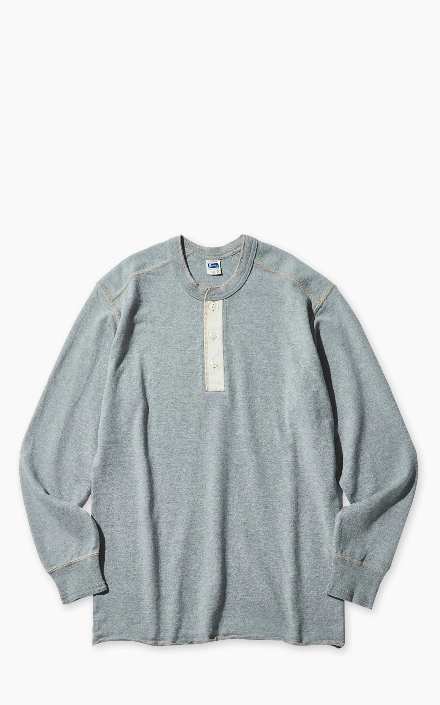 PCT2 Henley Longsleeve Ash Grey