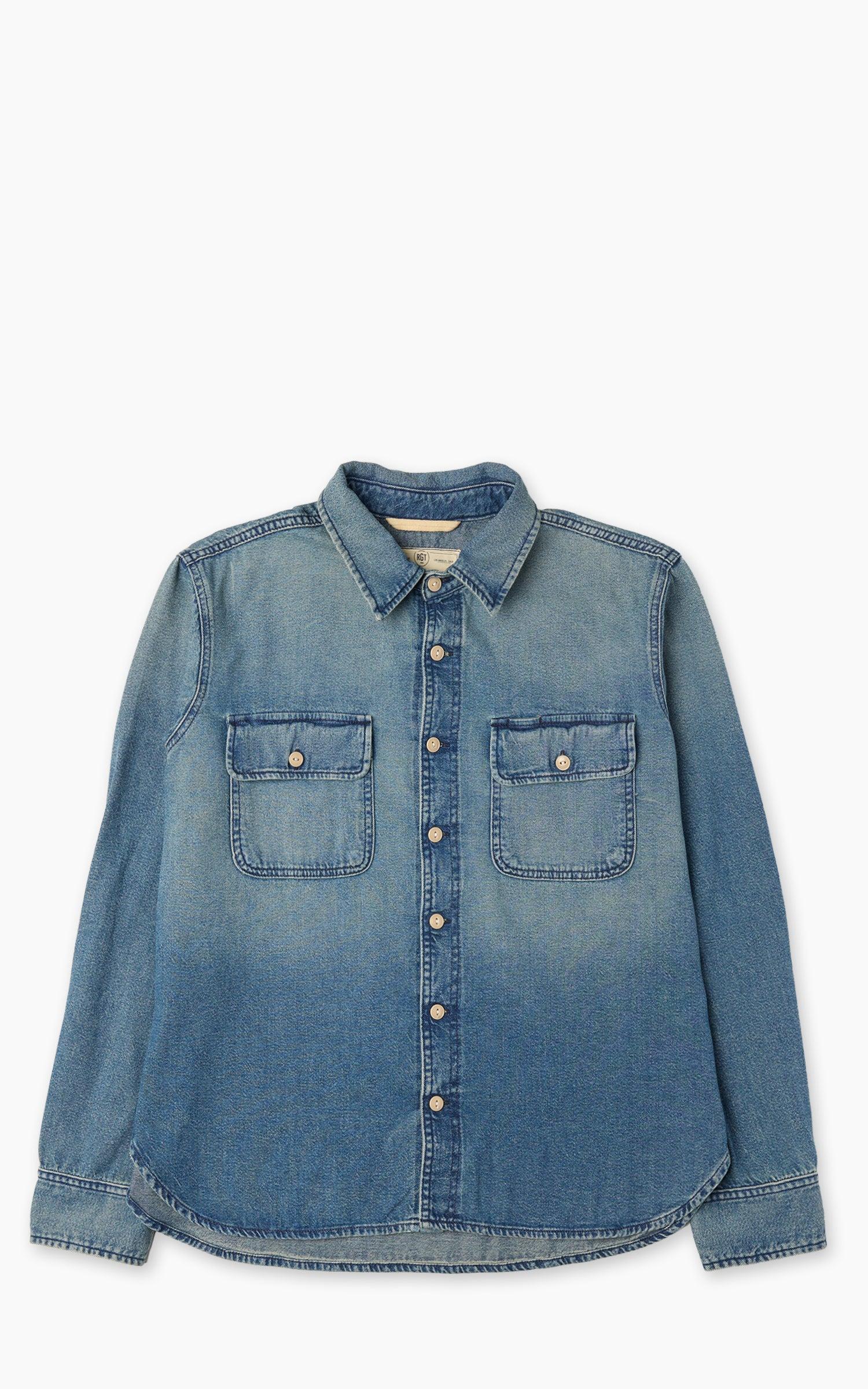 Field Shirt Washed Out Indigo