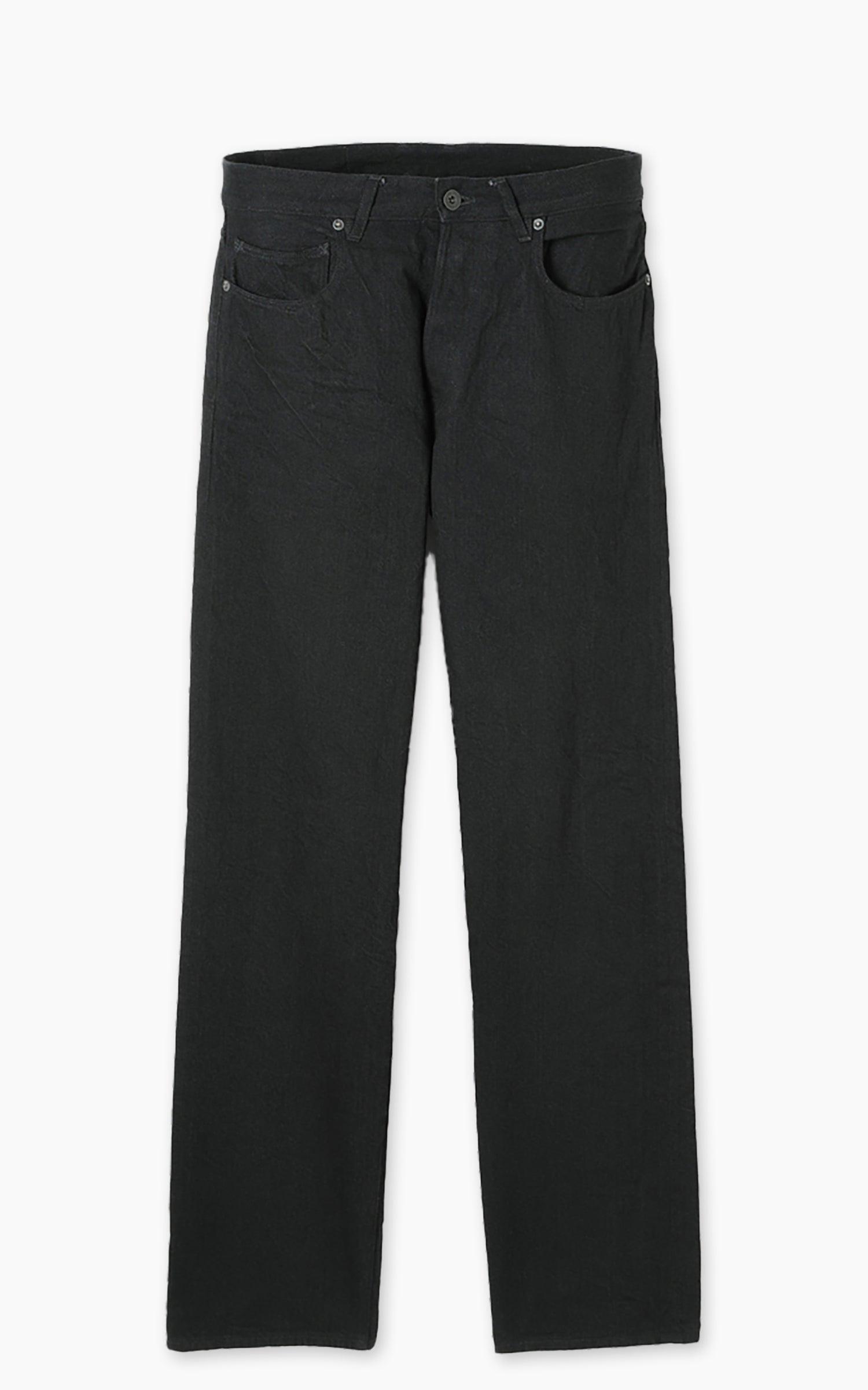 Encinitas Jeans Selvedge One Wash Solid Black