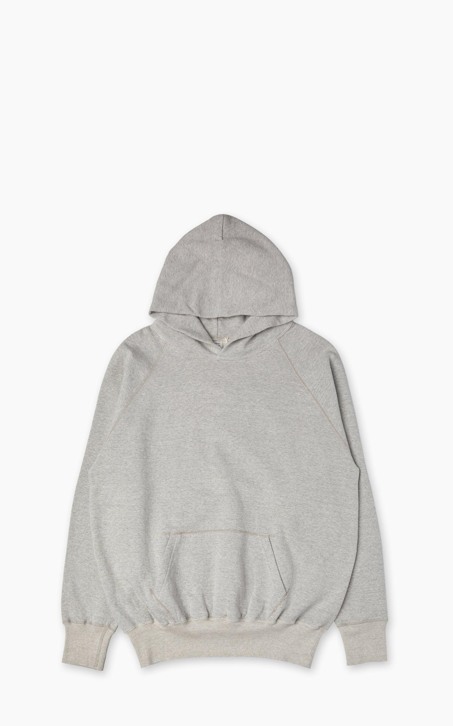. Lot 462 Plain Hooded Sweatshirt Heather Grey
