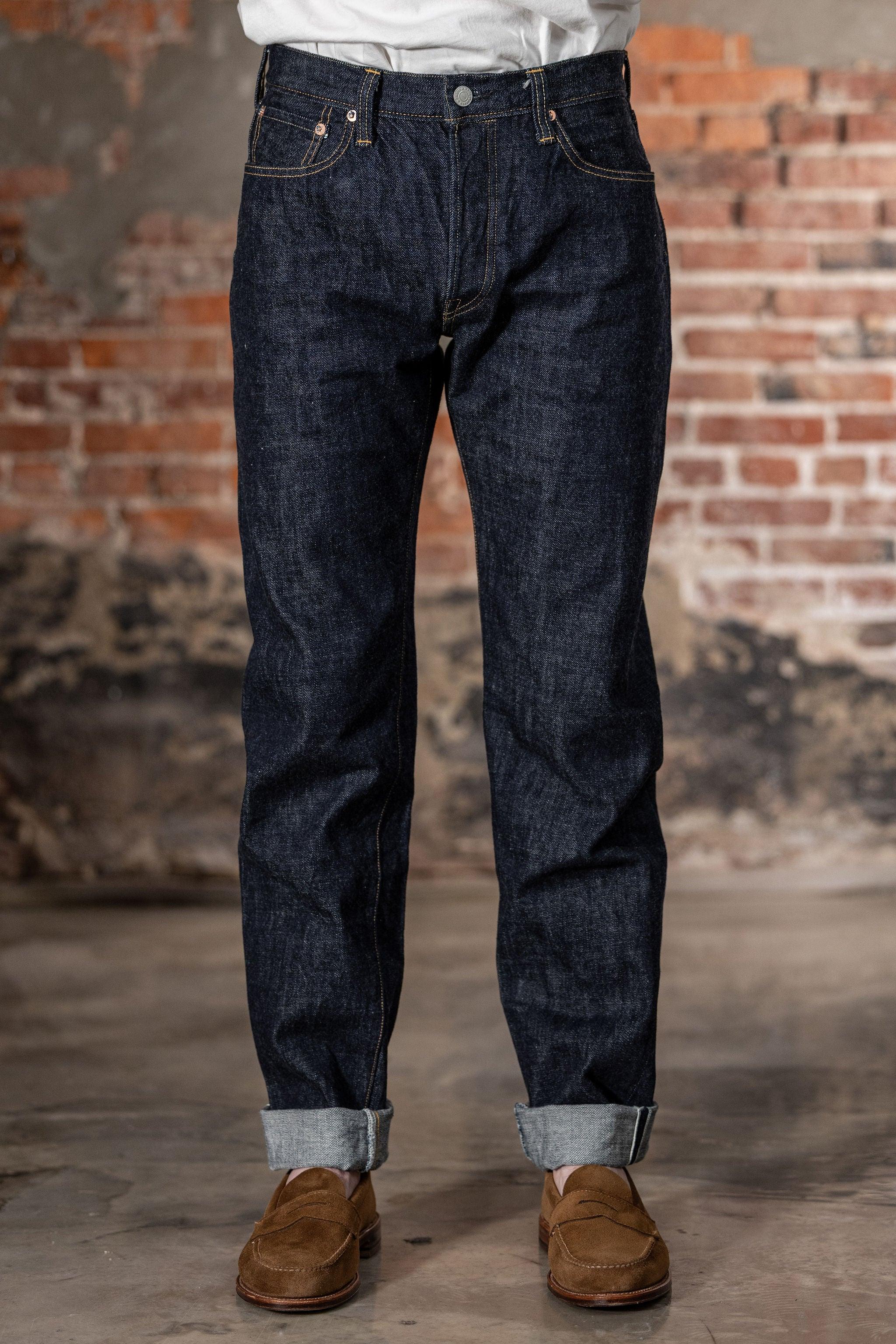 0415 13.5oz Denim Straight Fit - Indigo One-Washed