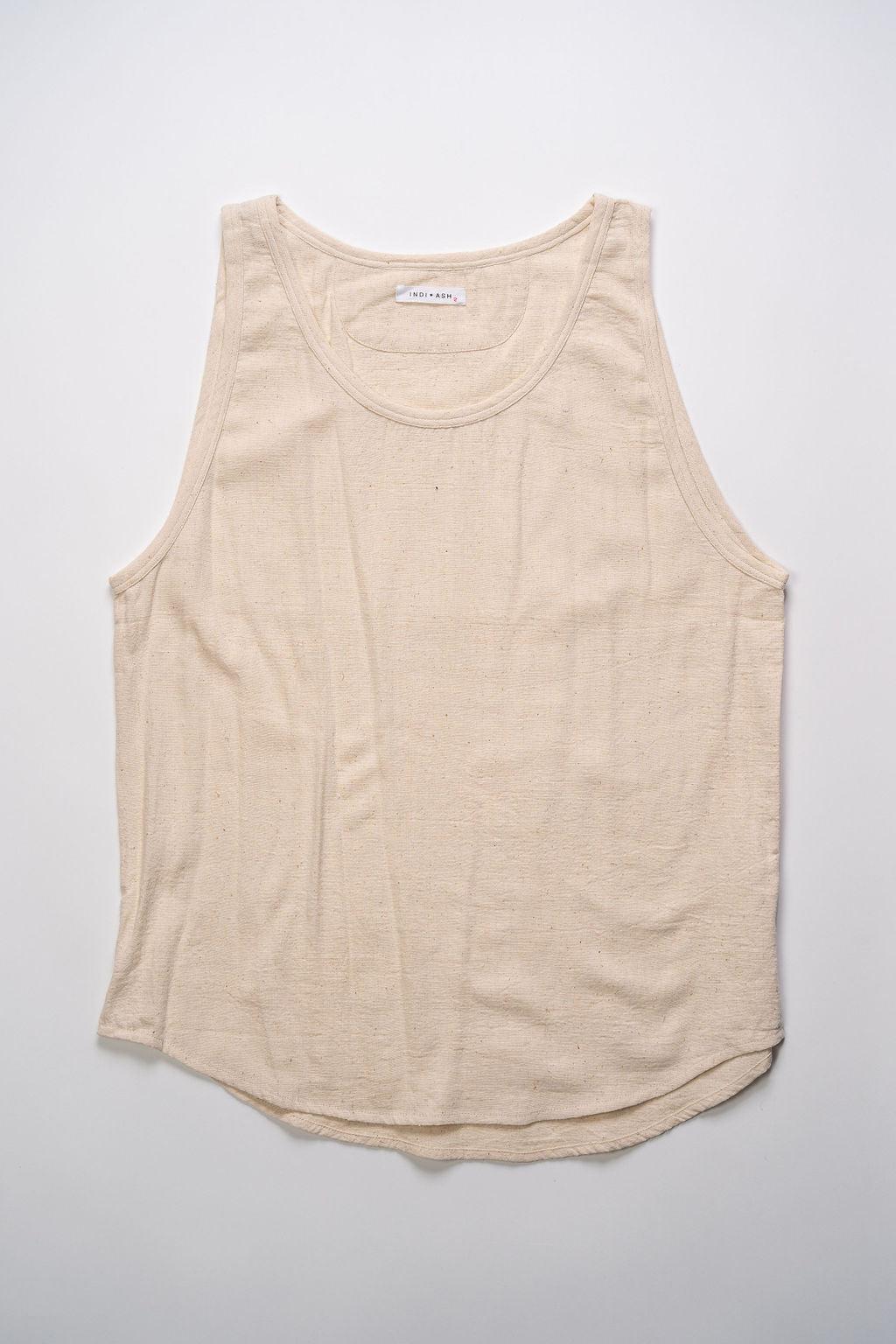 Ripley Tank Handwoven Kala Cotton - Natural