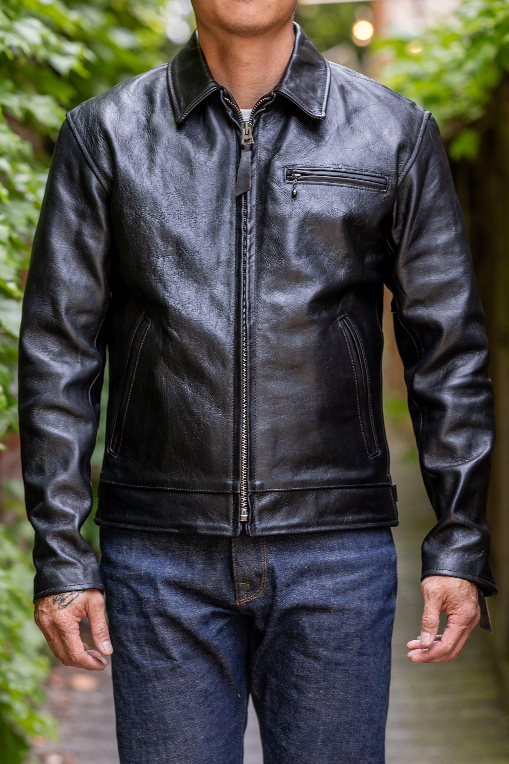 x Franklin & Poe Citywide - Japanese Black Teacore Horsehide