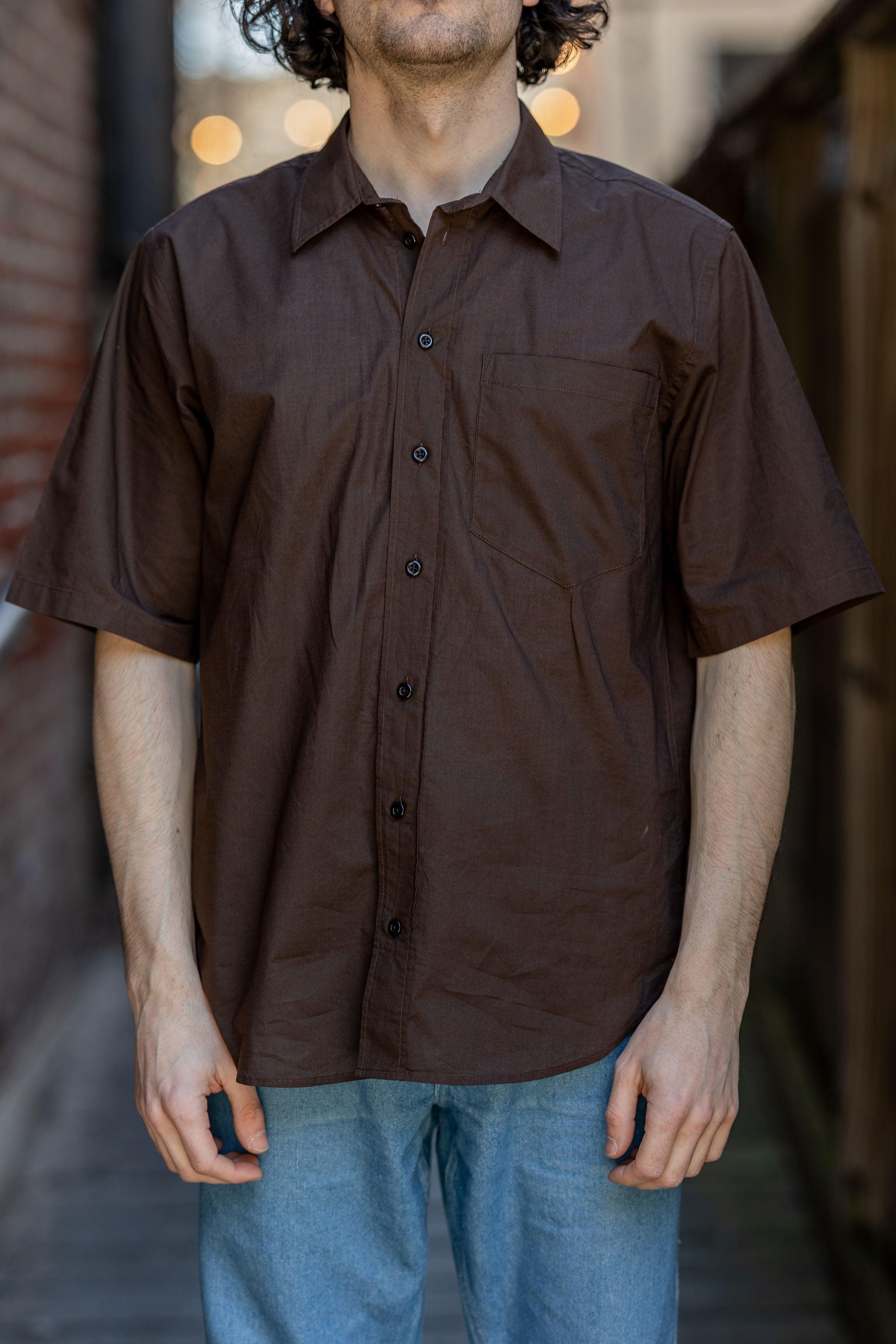 Reidar Short Sleeve Shirt - Chocolate