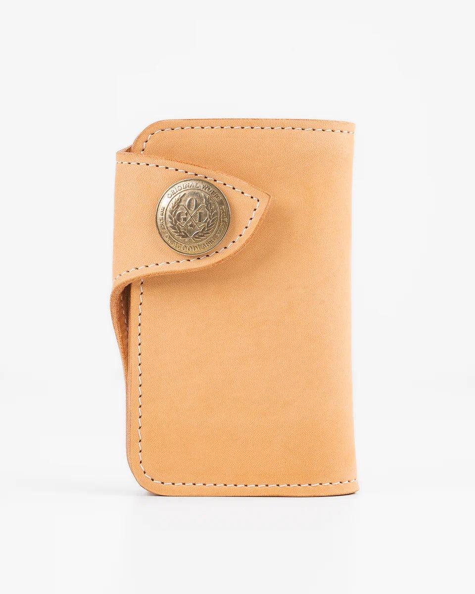 Brave Horsehide Condor Mid Wallet - Natural