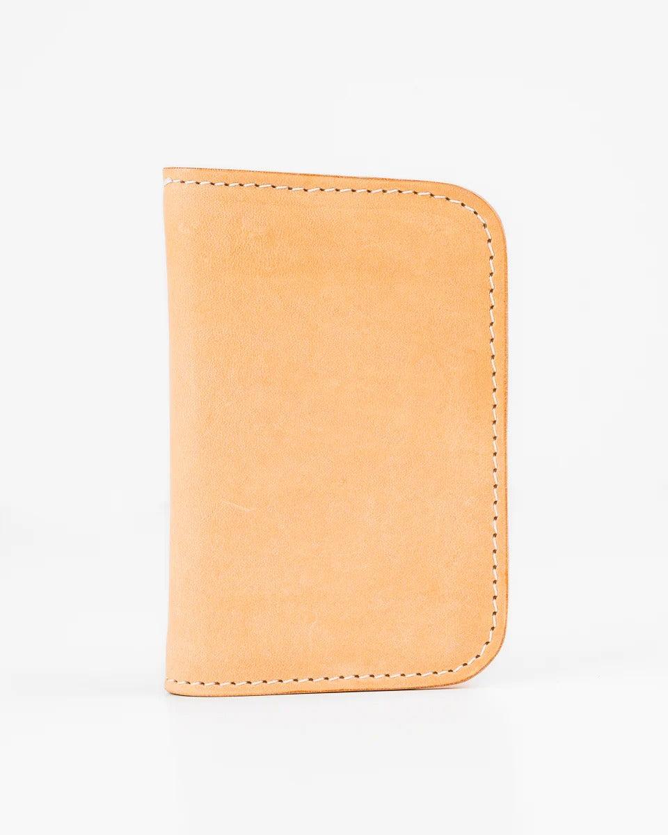 Brave Horsehide Mid Wallet - Natural