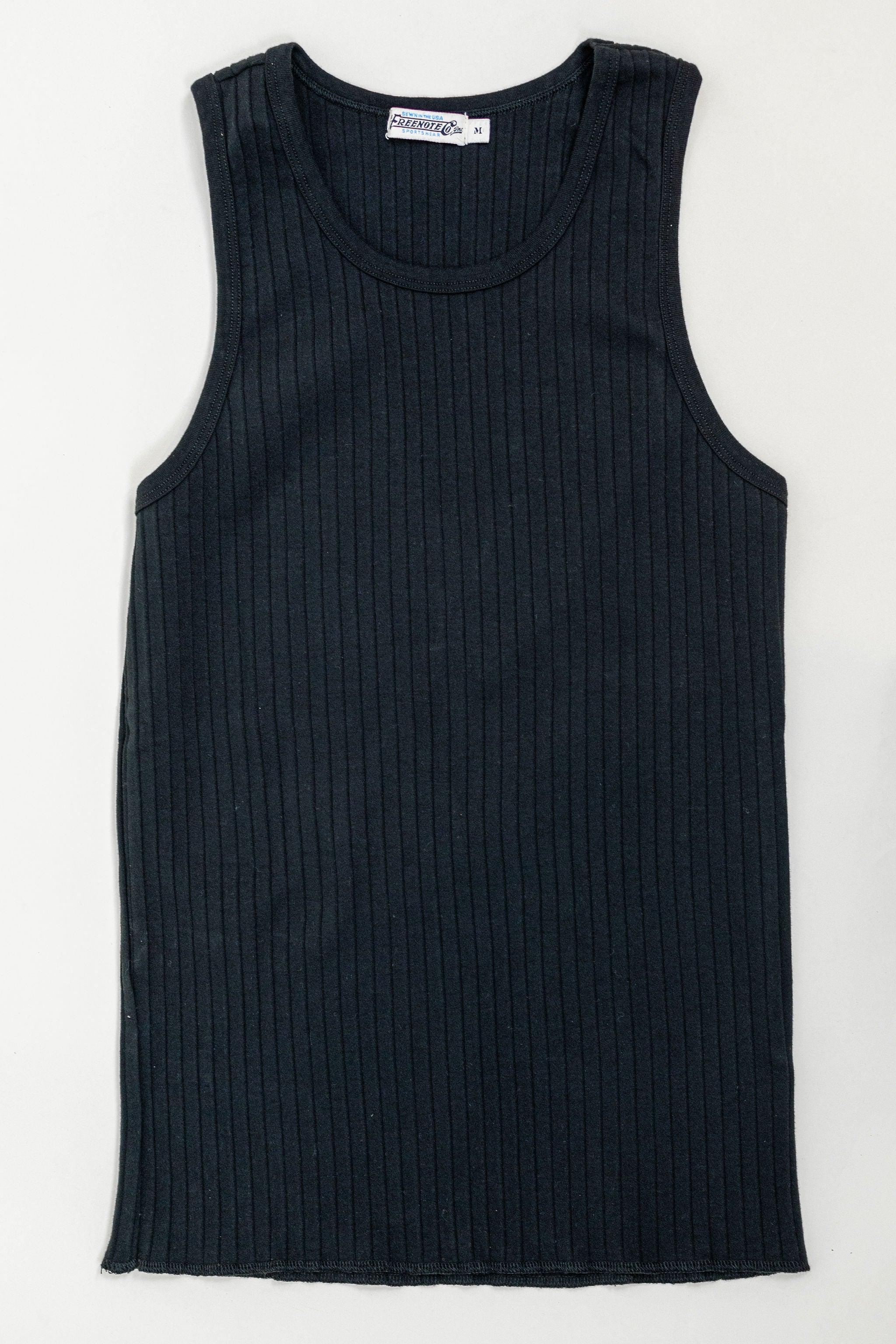 Ribbed Tank - Midnight