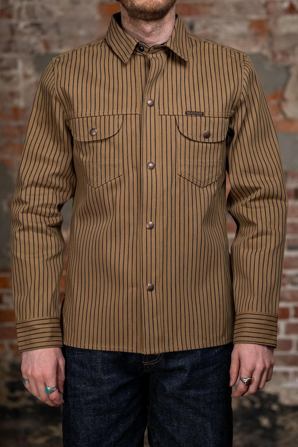 Copeland - Beige/Indigo Root Stripe