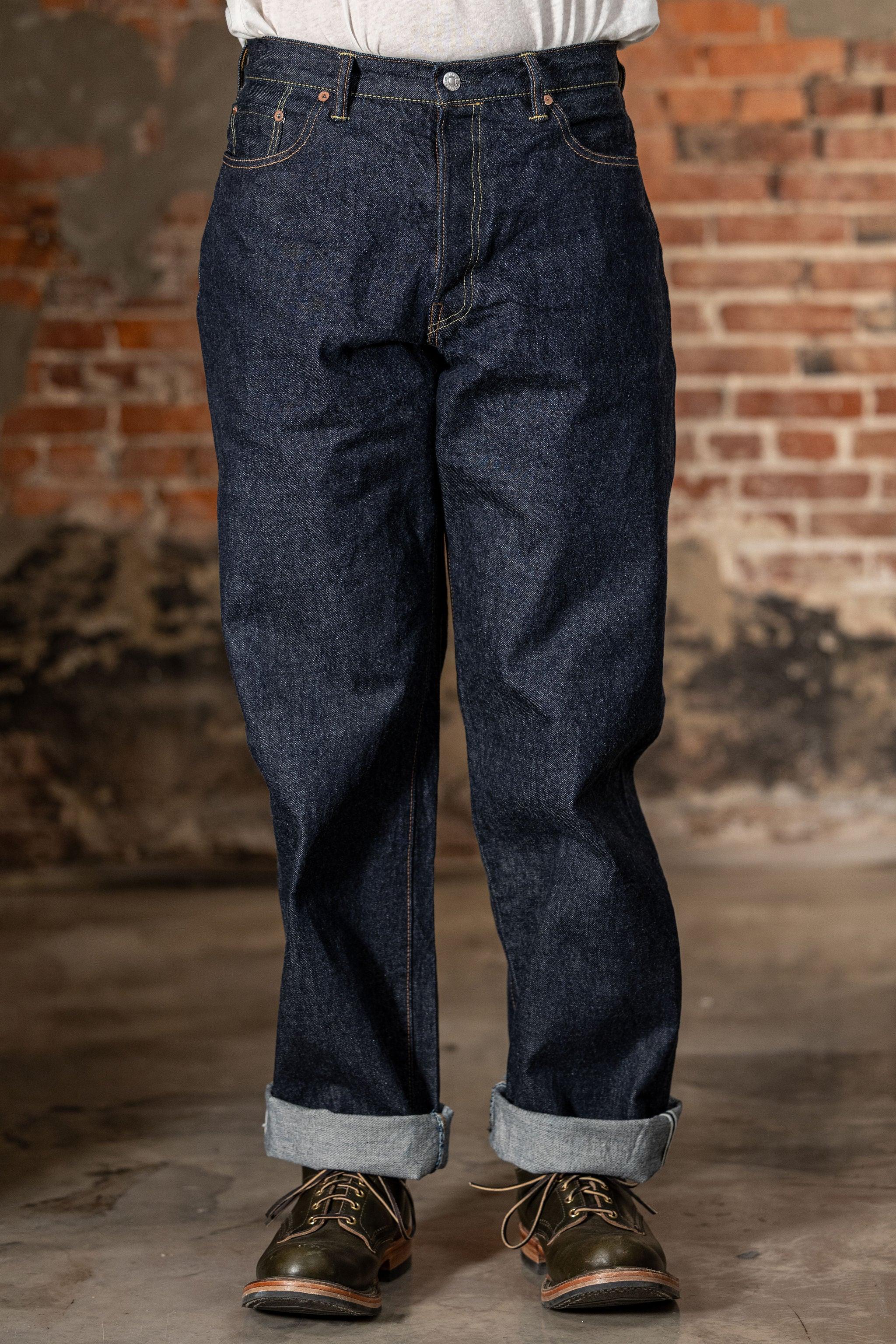 Baggy 50's Jeans - 13.5oz Denim One Wash