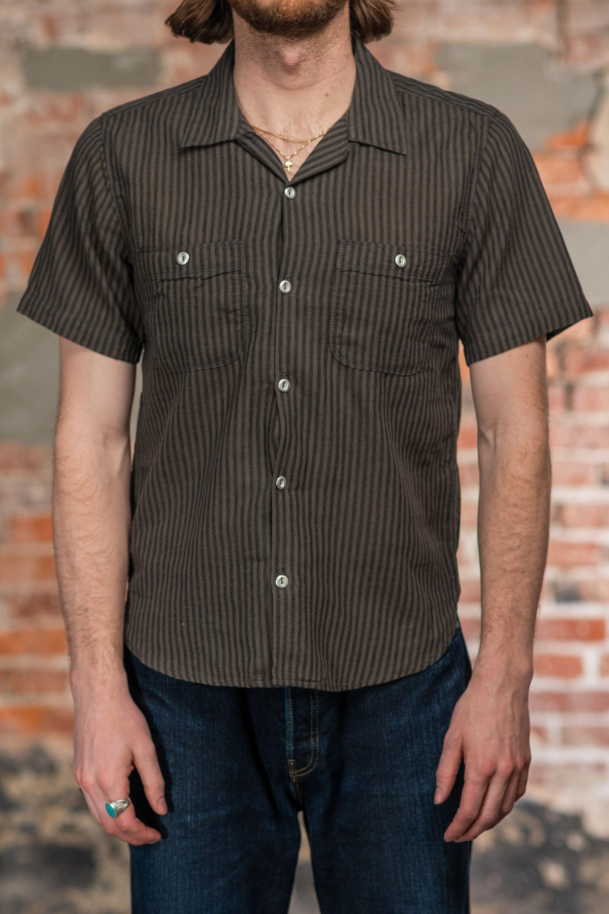 Dayton S/S - Black Stripe