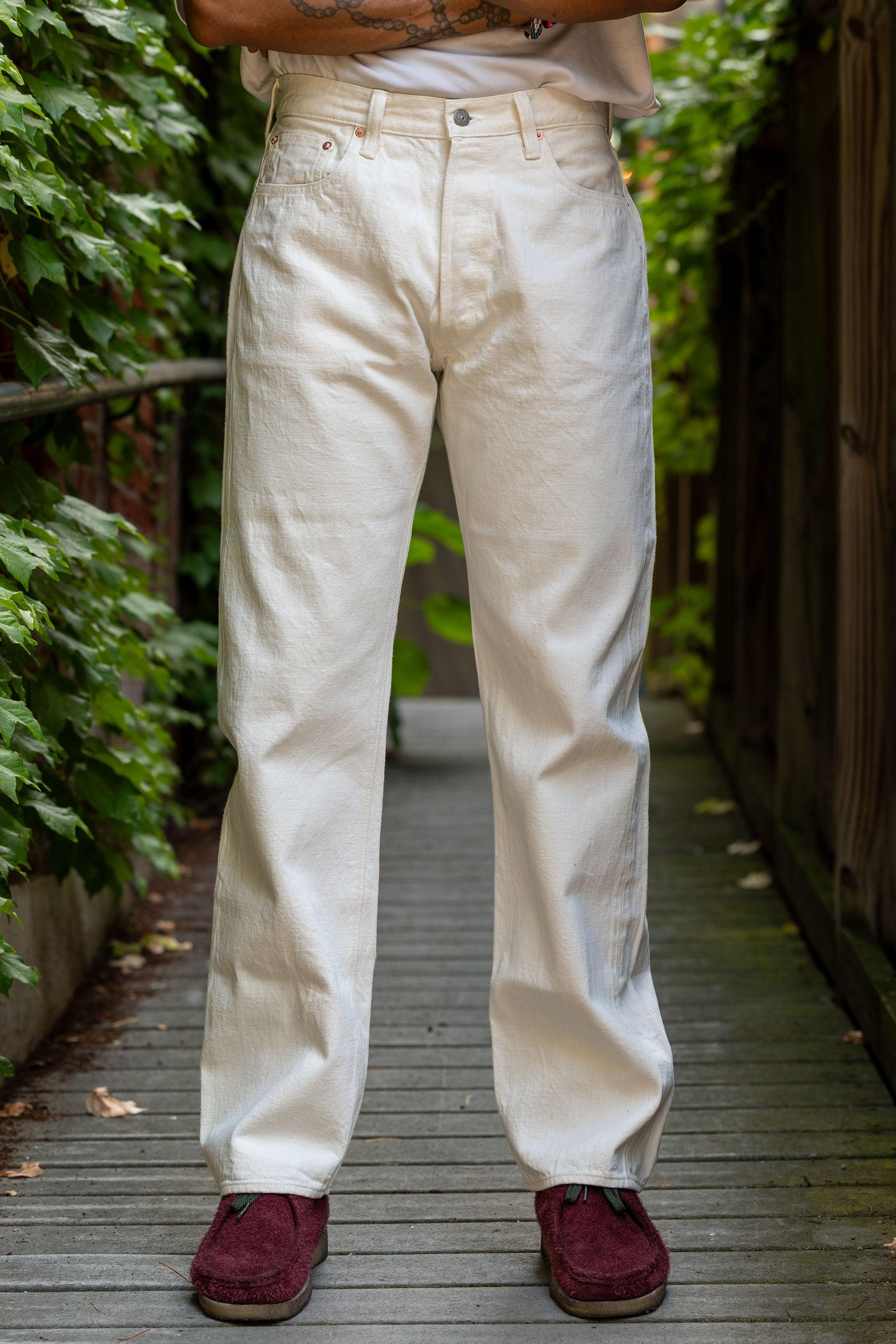 1947 Straight Leg - 13oz White Denim