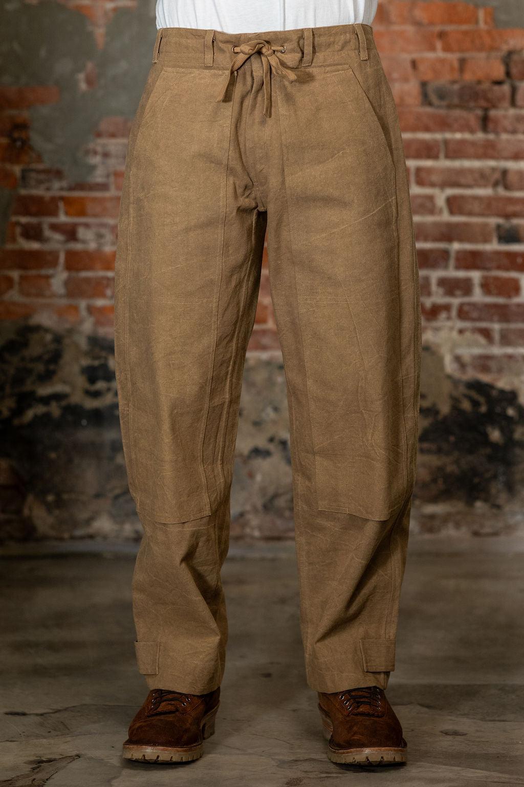 Raka Pant - Coyote Organic Cotton Millwoven Stone Enzyme Canvas