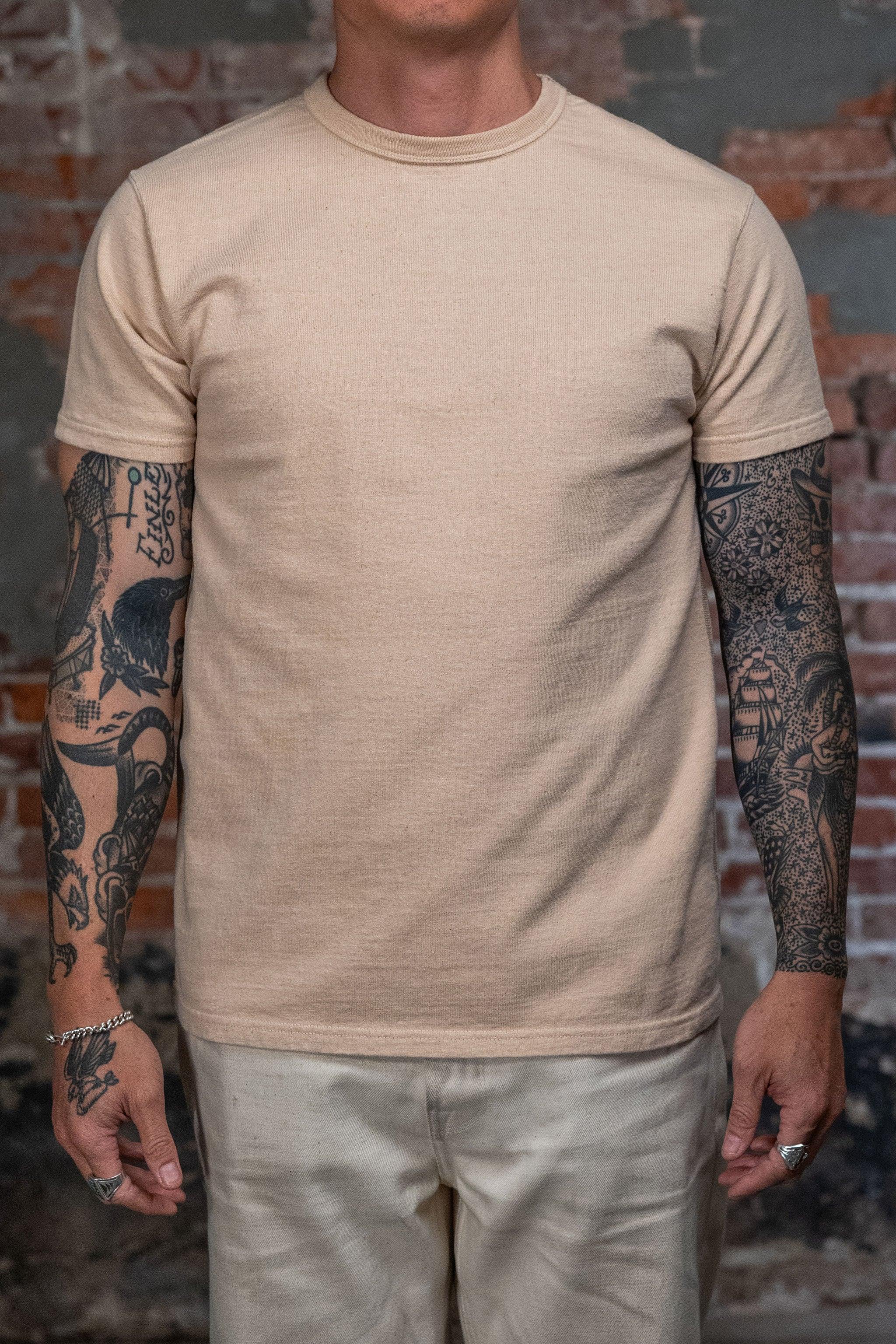 SJST-SC01 Japanese Cotton Made Crew - Kuri Light