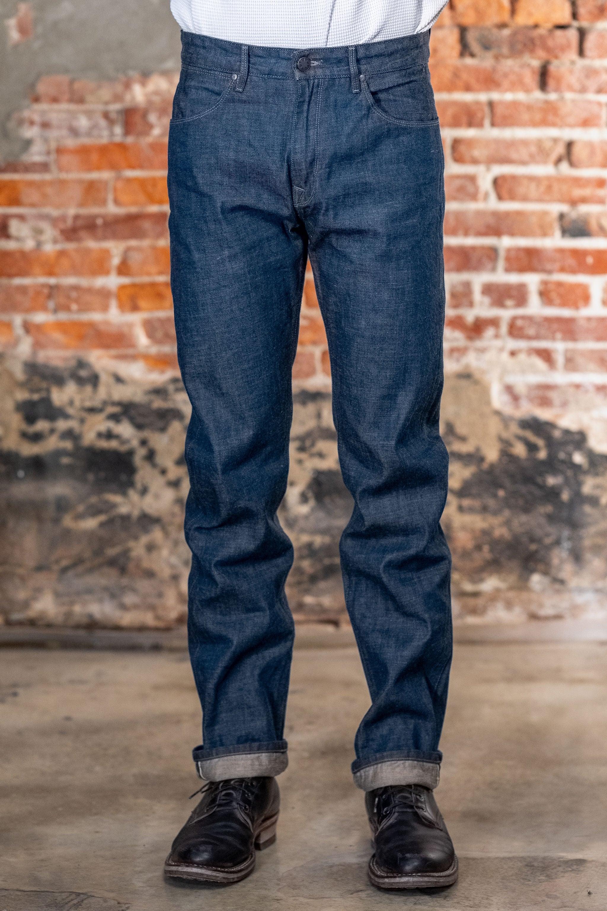 Wilkes - 13oz Natural Rinsed Indigo