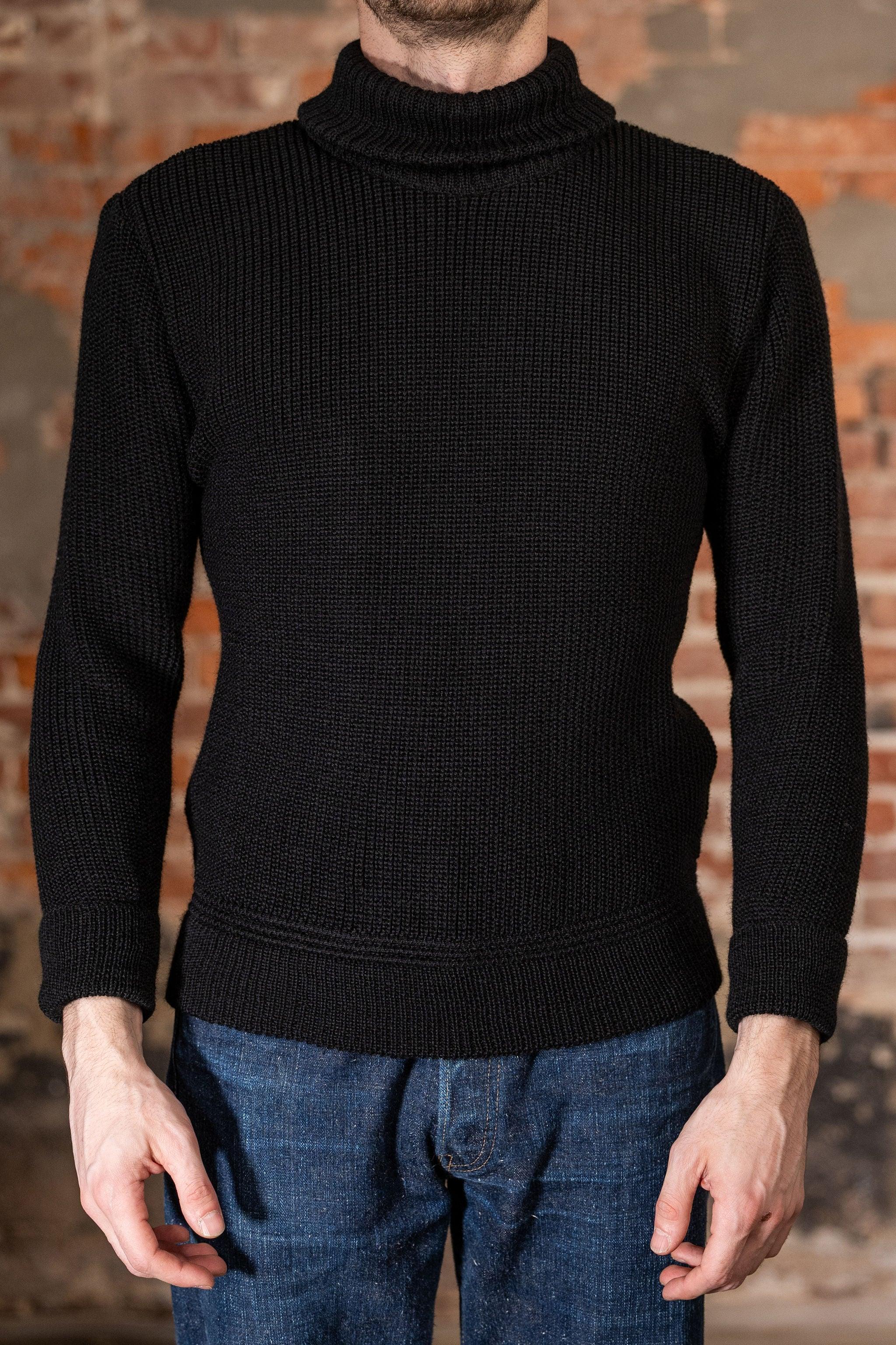 Boat Roll Neck -Black