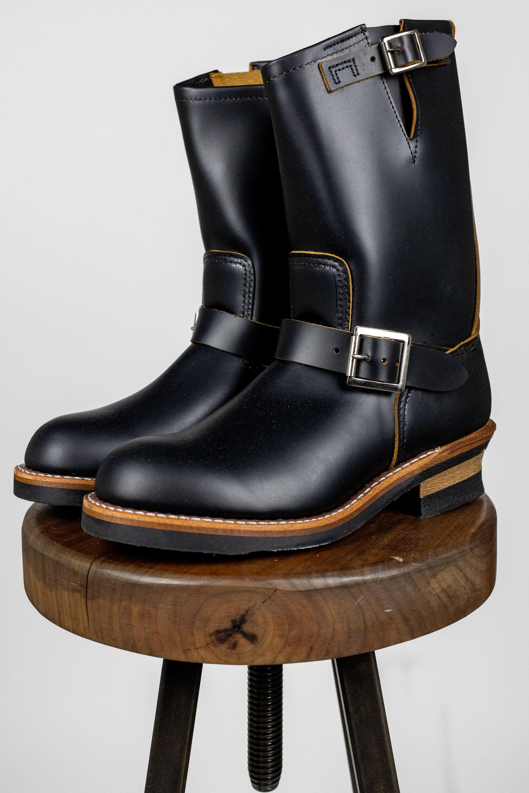 Red Wing 2966 Engineer - Black Klondike Leather