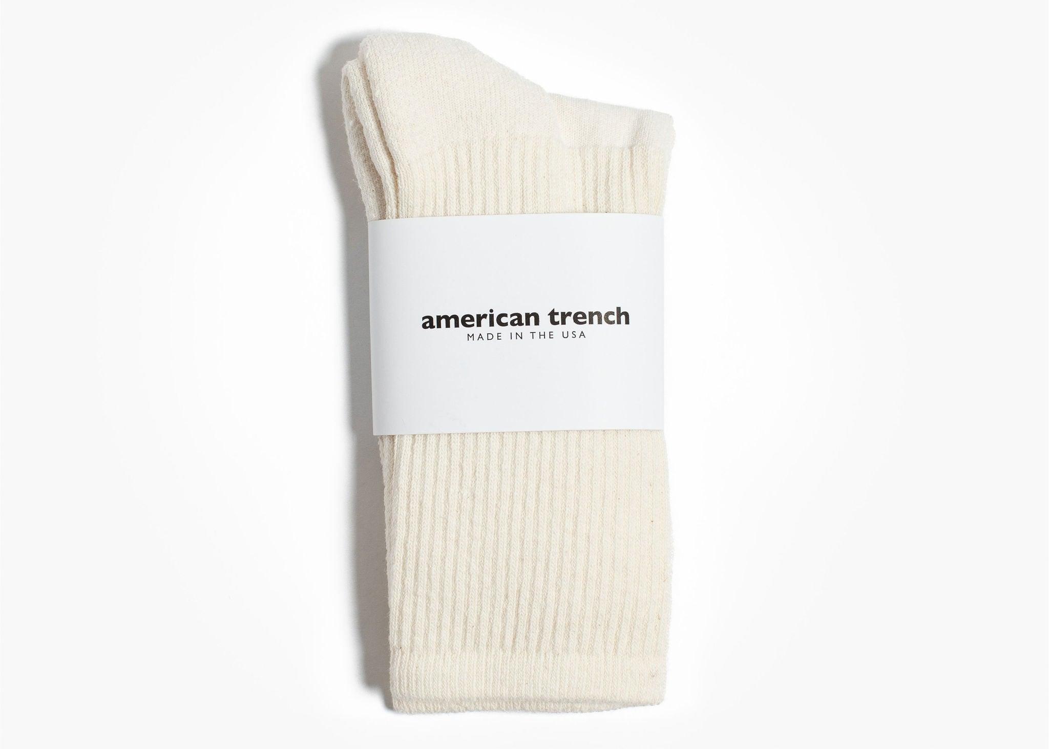 American Trench Mil-Spec Sport Sock – Natural