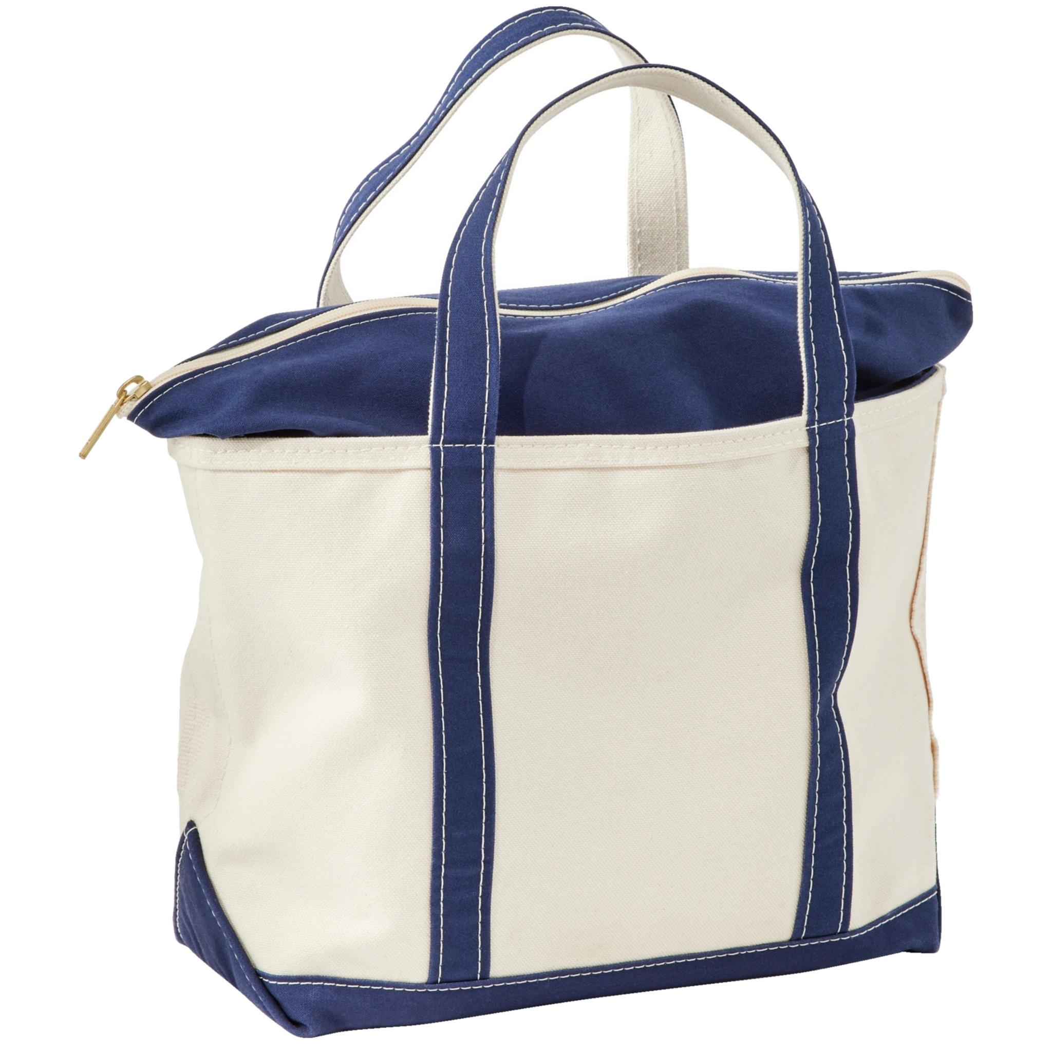 Zip-Top Boat and Tote Medium - Blue Trim