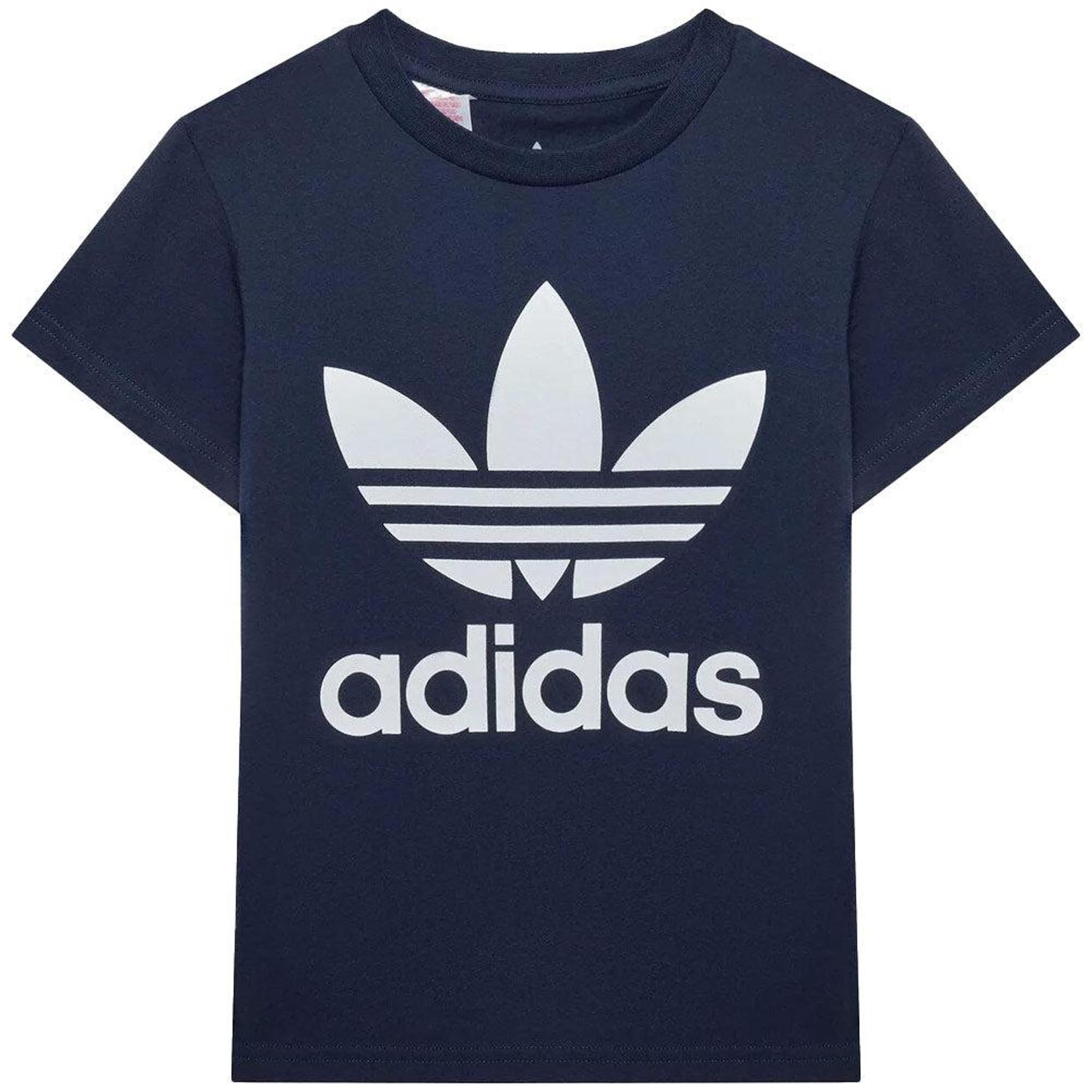 Kid's Trefoil Tee Short Sleeve 'Night Indigo'
