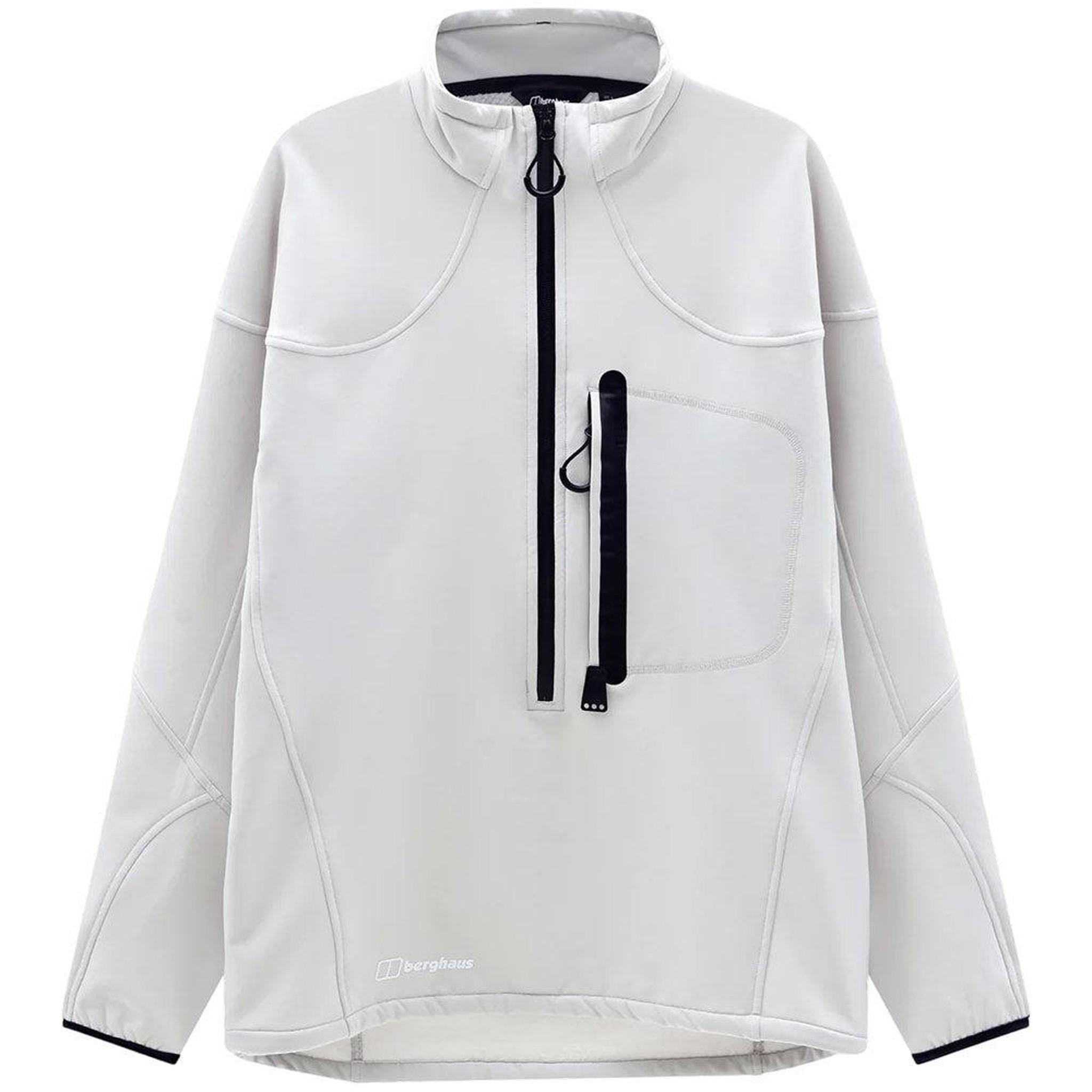 Men's Big Wall Half Zip - Light Grey