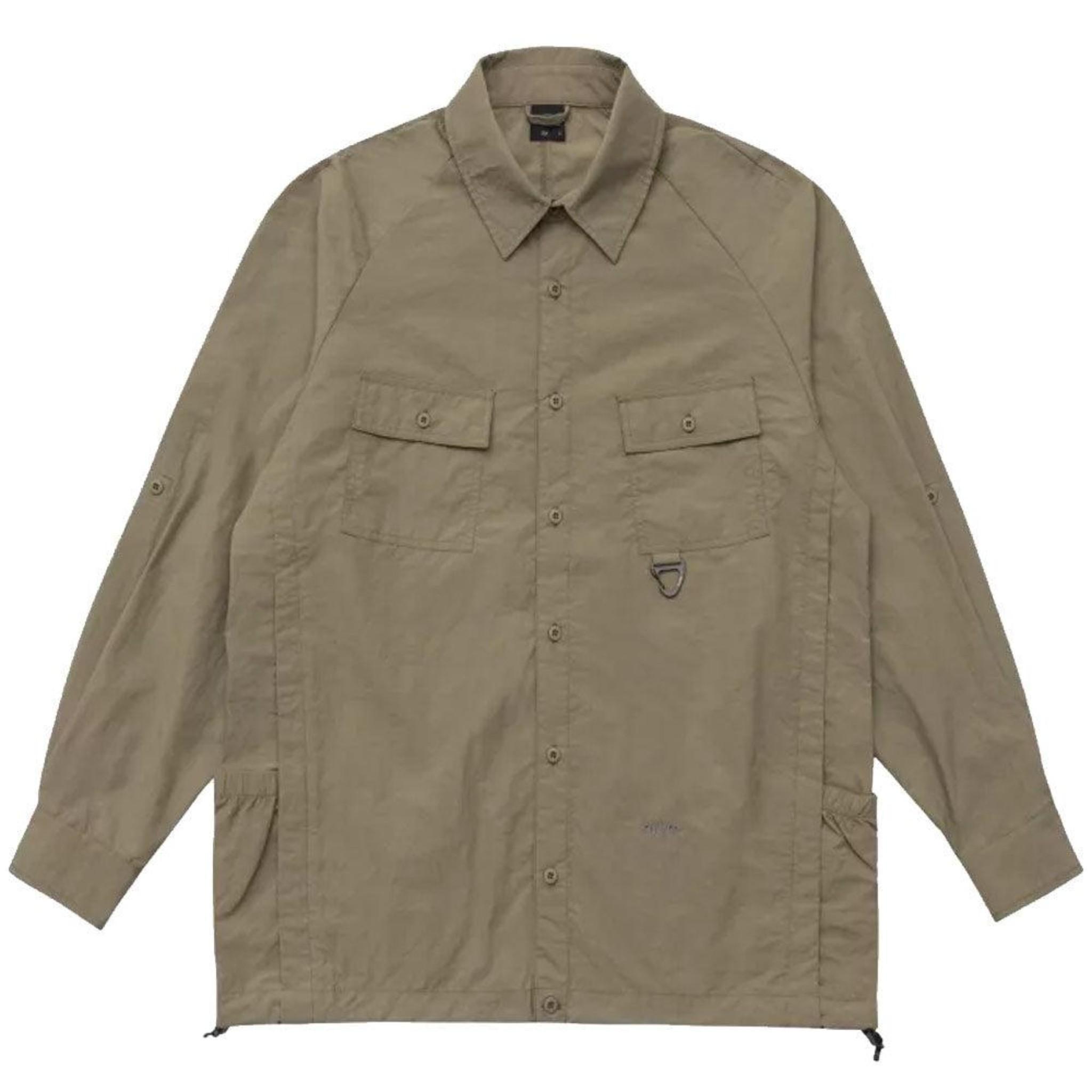 Alston Long Sleeve Tech Shirt 'Dark Taupe'