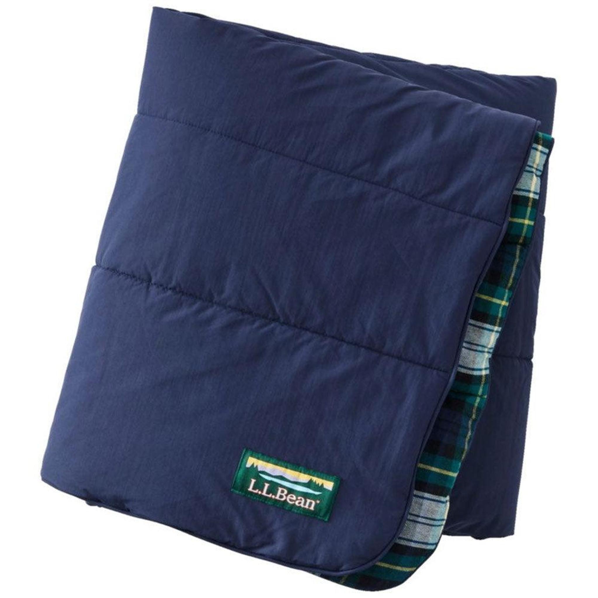 Flannel Camp Blanket 'Bright Navy / Dress Gordon'