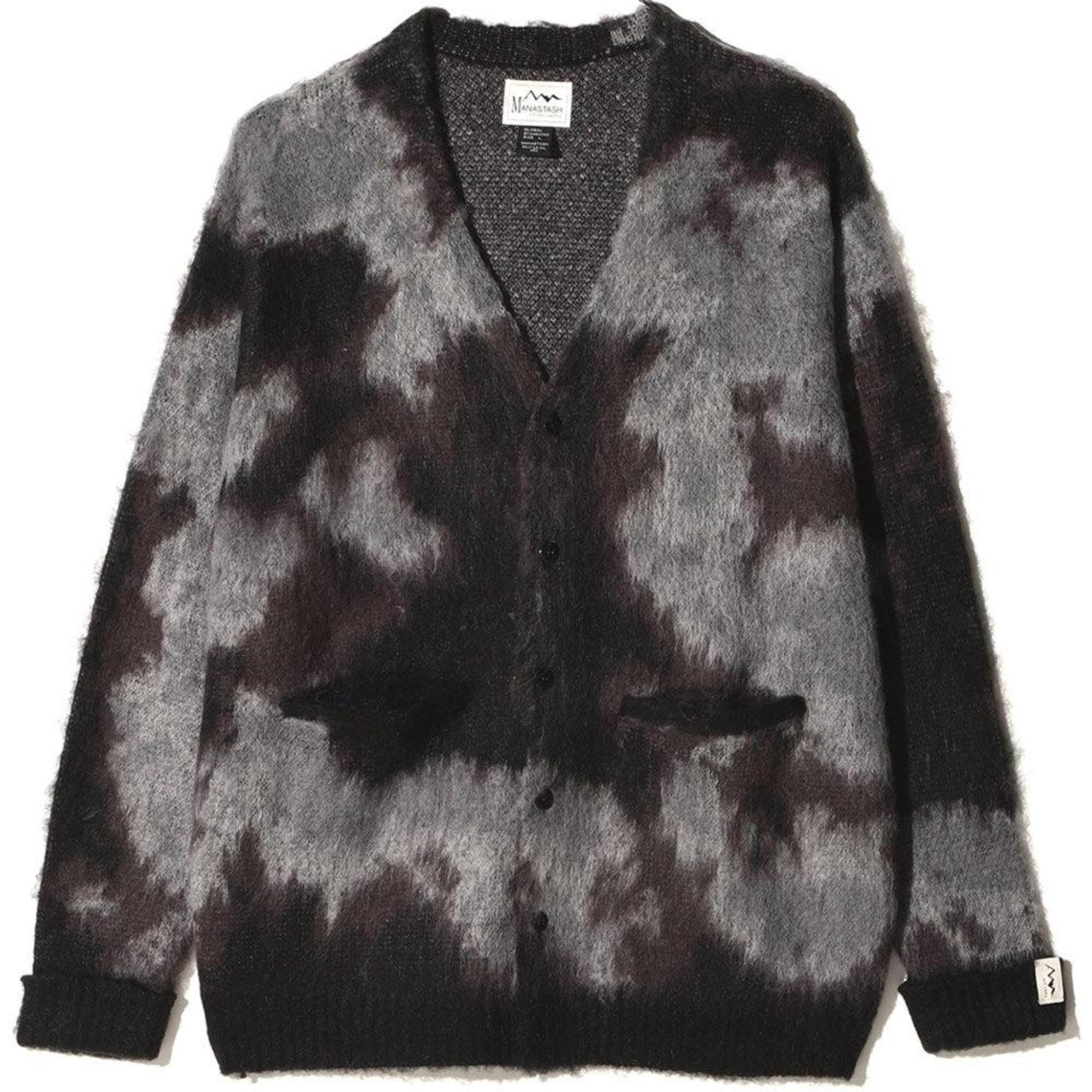 Blurry Jaquard Cardigan 'Black'