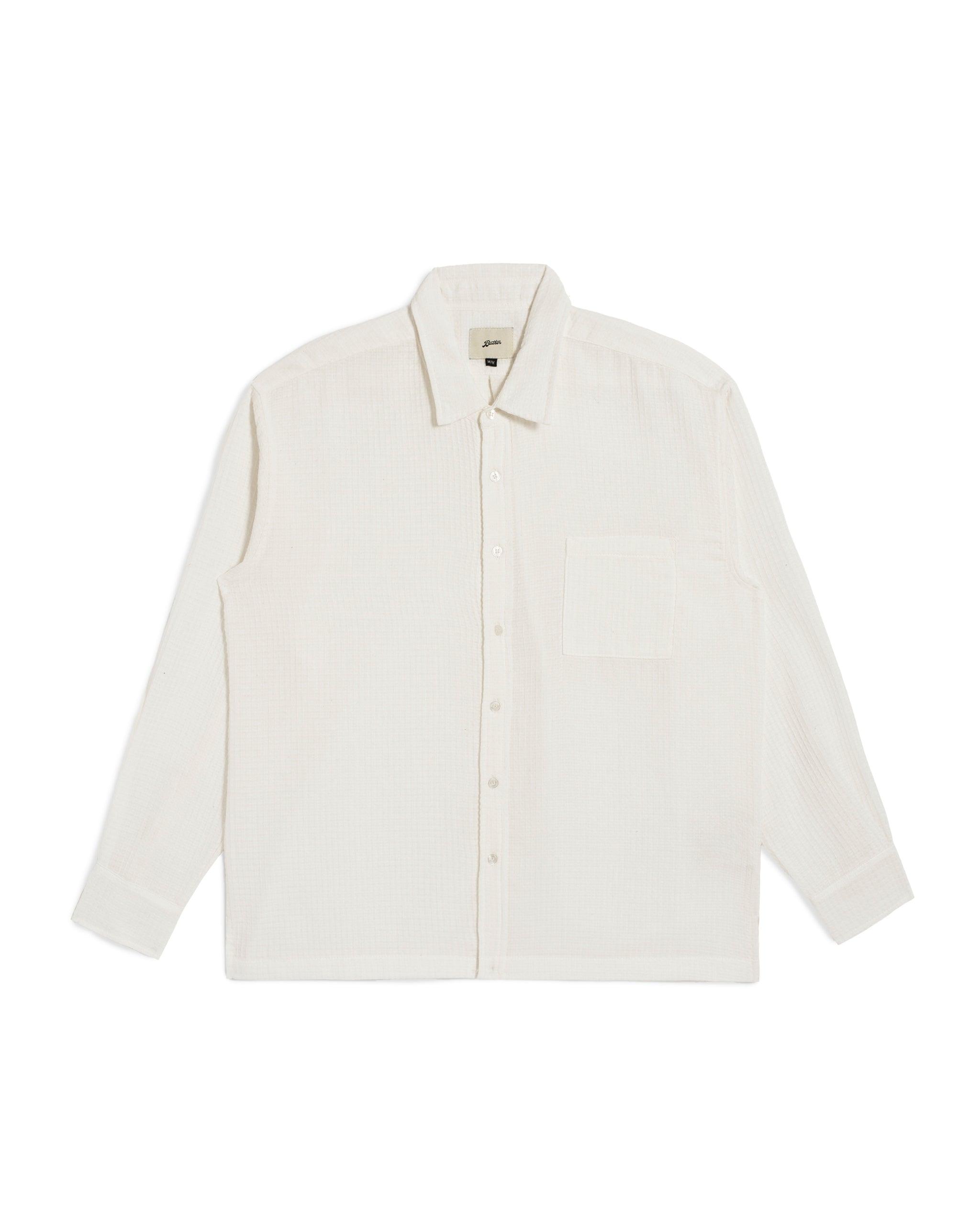 White Waffle Leisure Shirt
