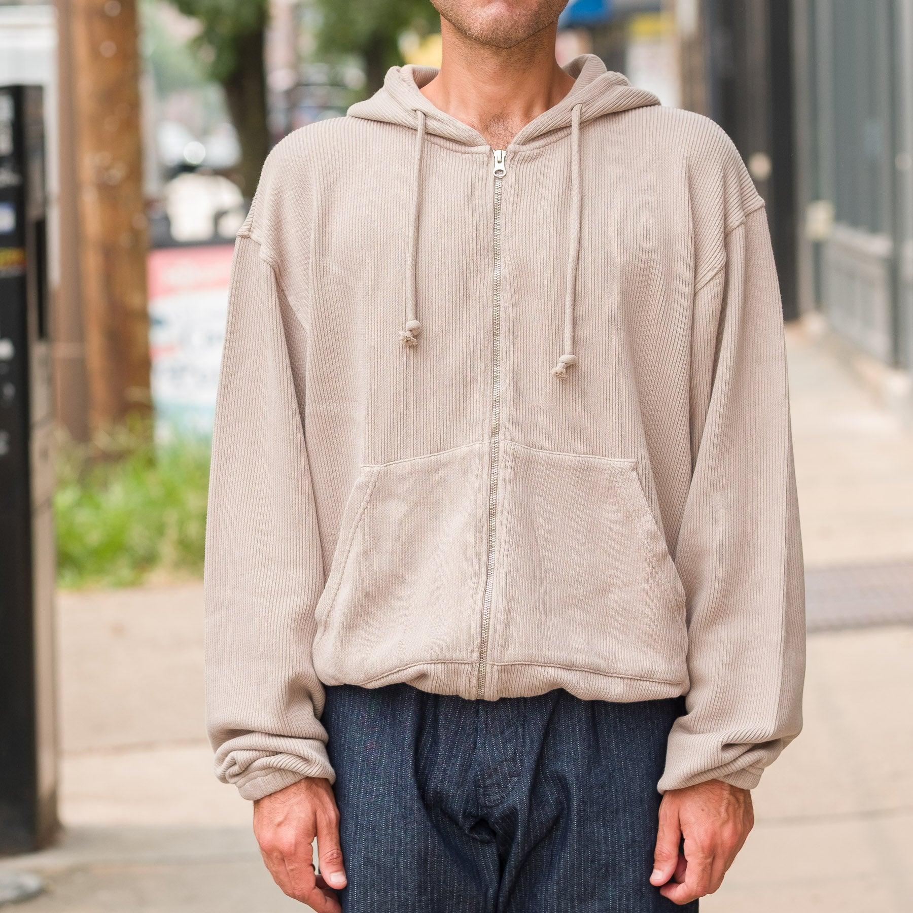 Another Zip Hoodie 1.0 in Khaki