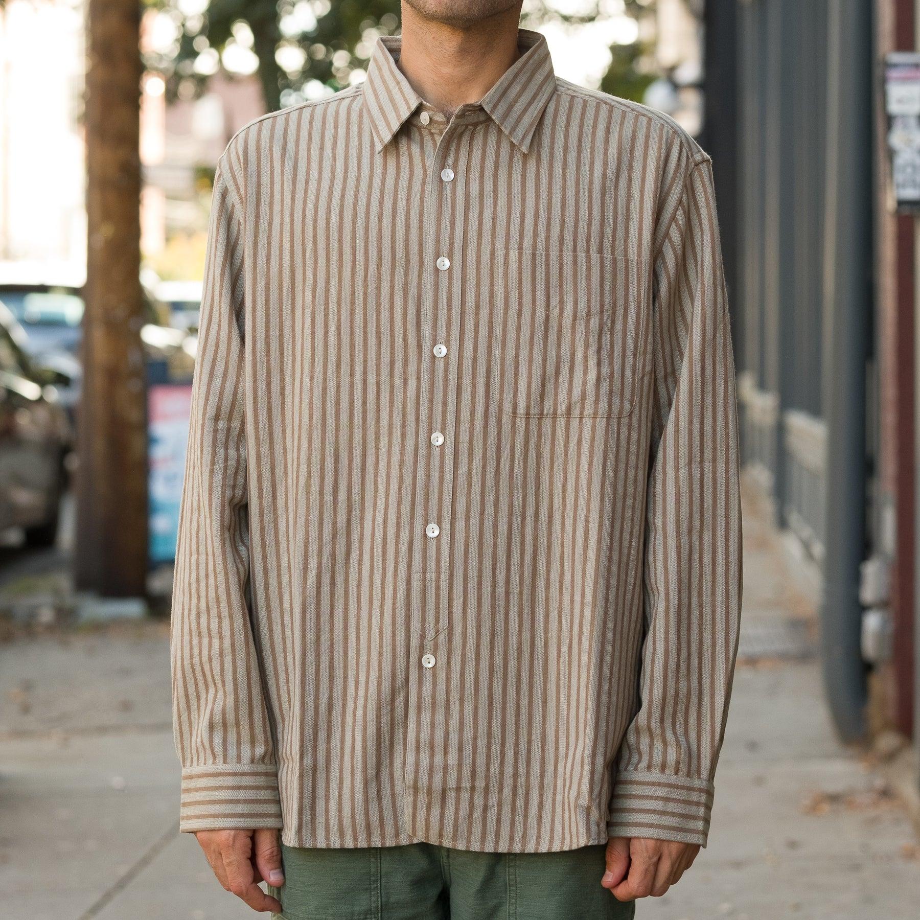 Brook Shirt in Regiment Stripe