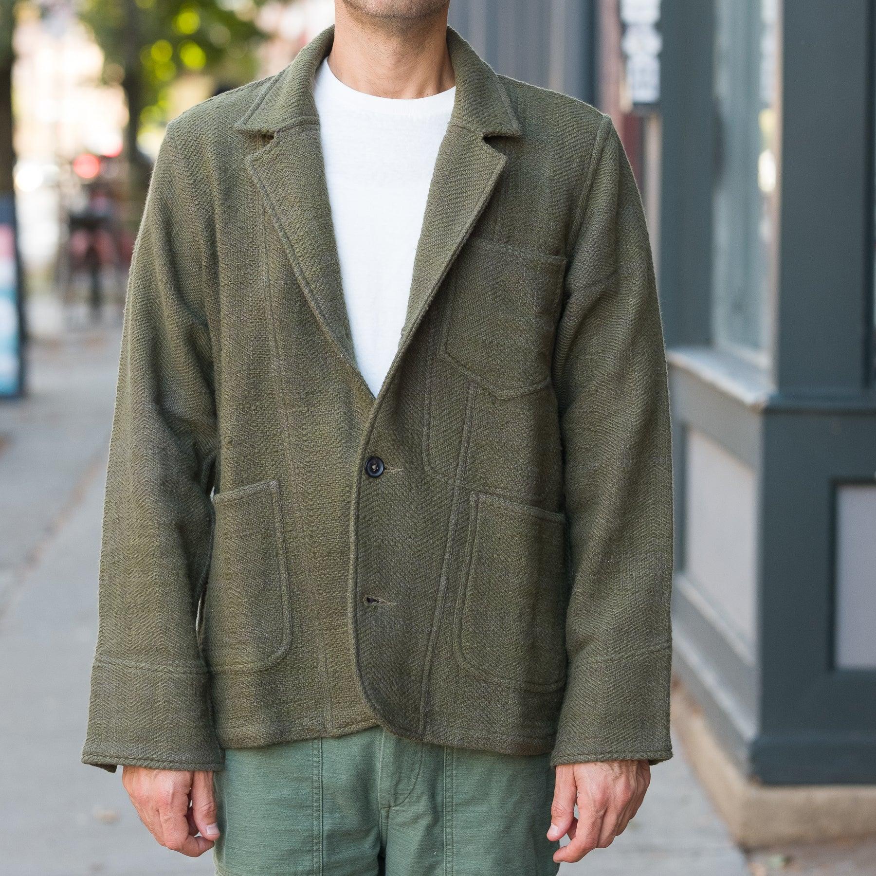 Study Jacket in Forest Smoke