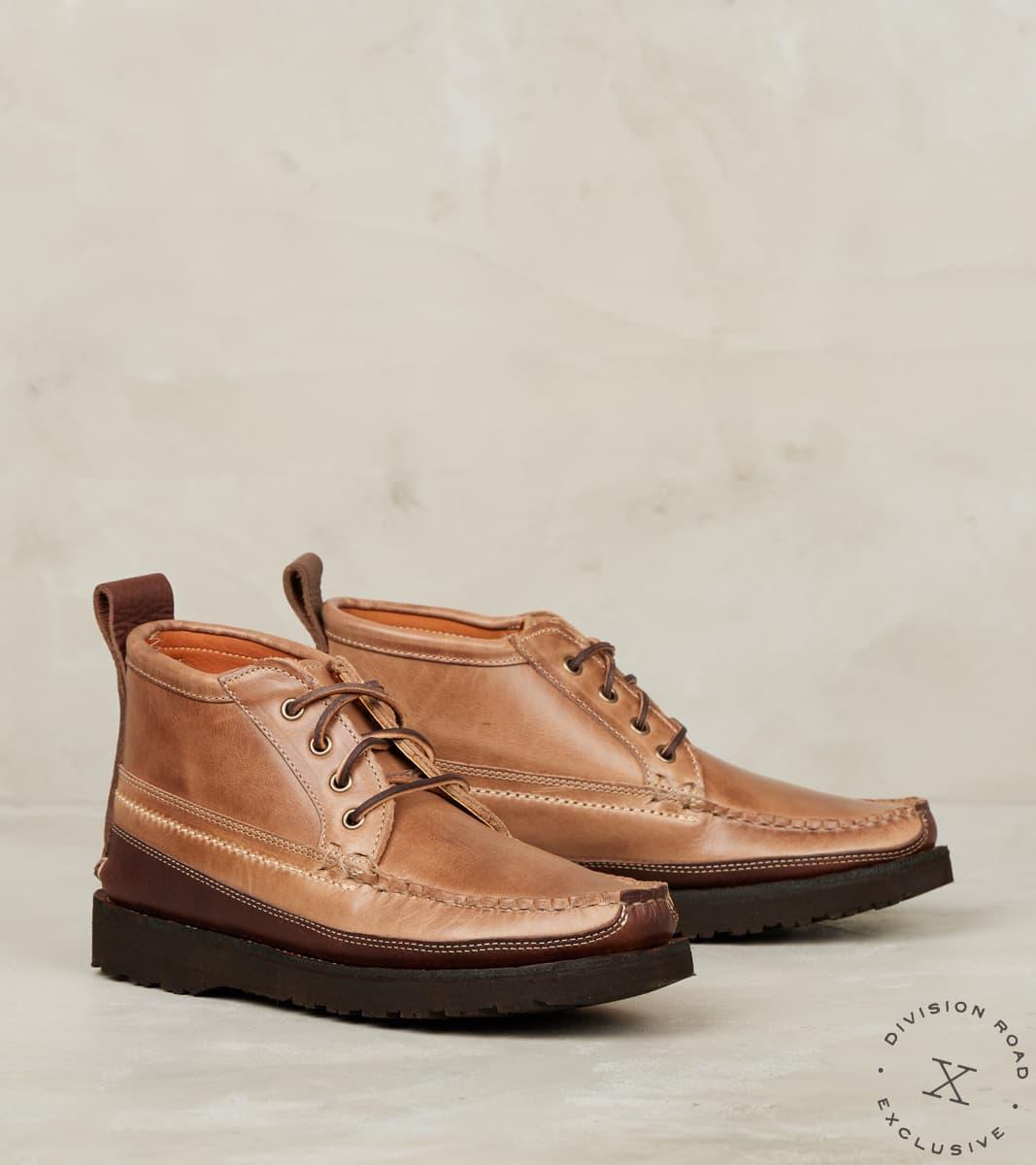 Scout Boot DB - Vibram 2062 Olympic - Natural CXL & Chocolate Grizzly