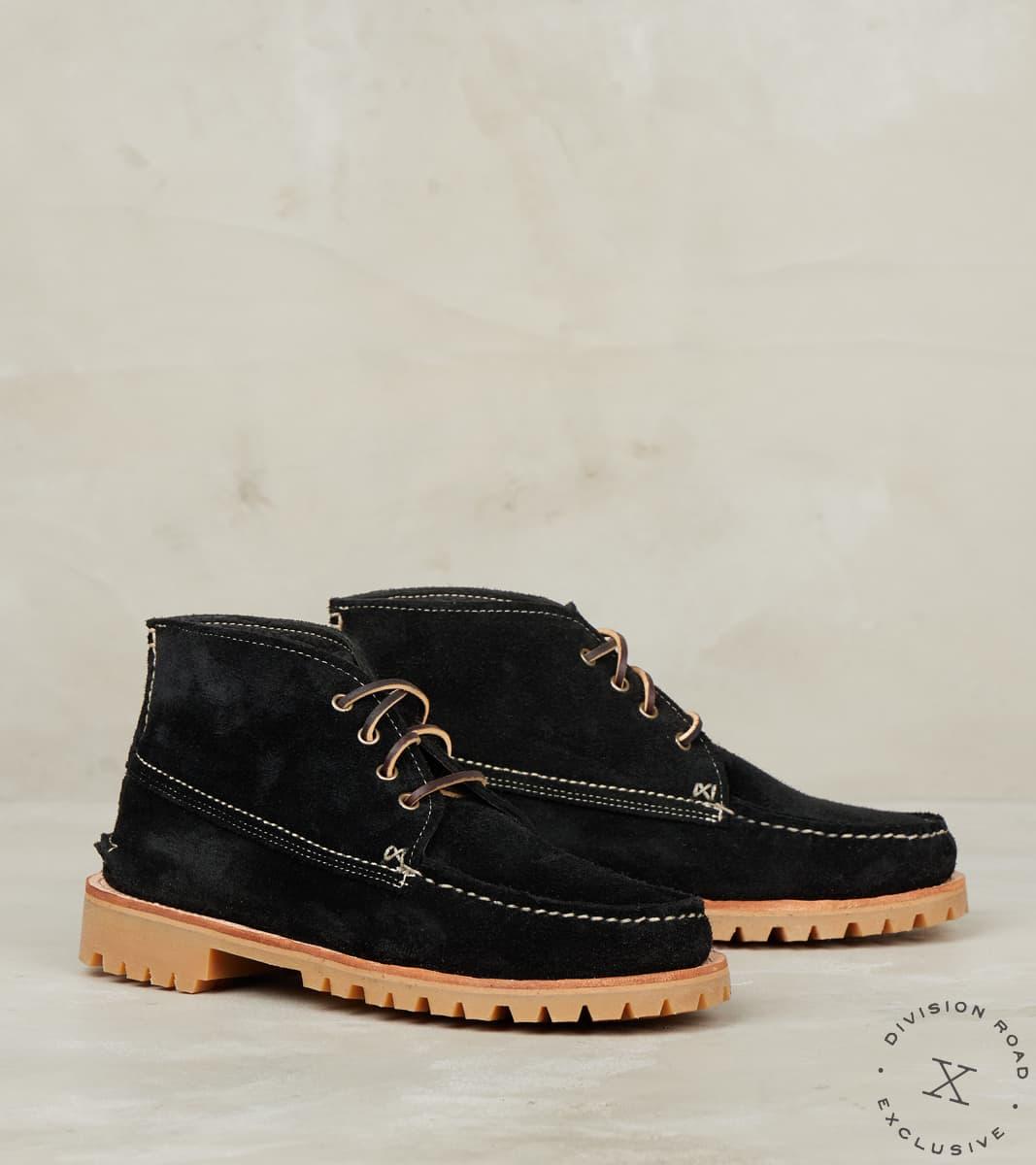 Quarter Trek Boot - Vibram 100 Honey Lug - CF Stead Black Desert Oasis Oiled Suede