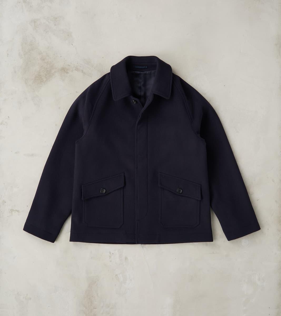 Roger Jacket - Navy Superfine Wool Twill