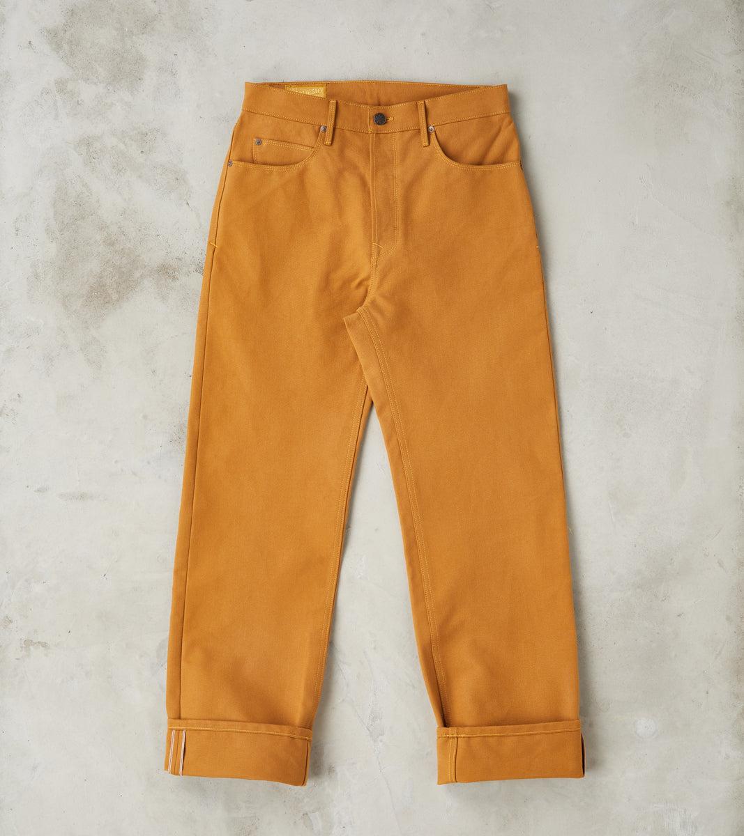 Modesto - Vintage Straight - 15oz Selvedge Bronze Duck Canvas