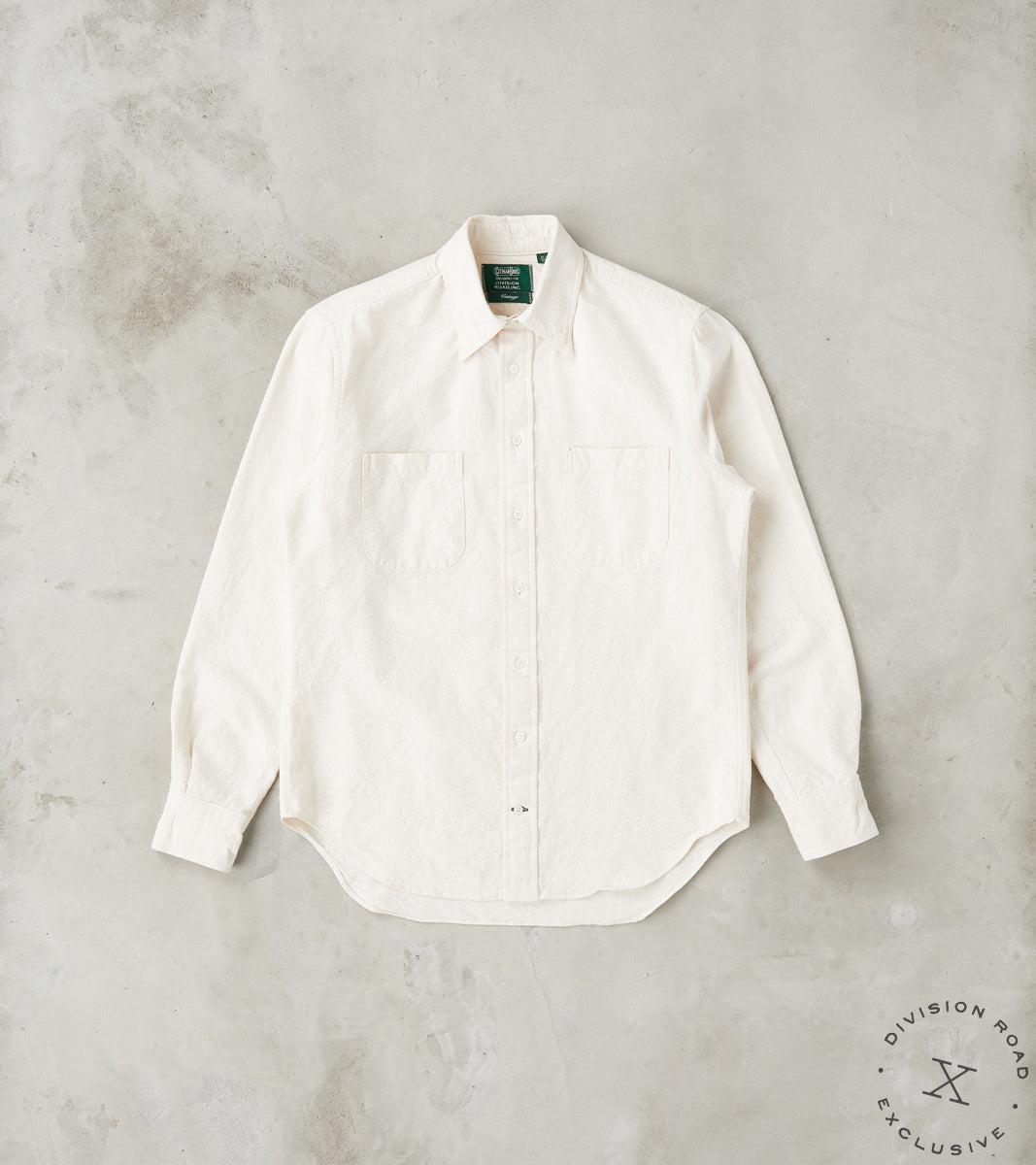 Japanese Amekaji Oxford Camper - Chalk