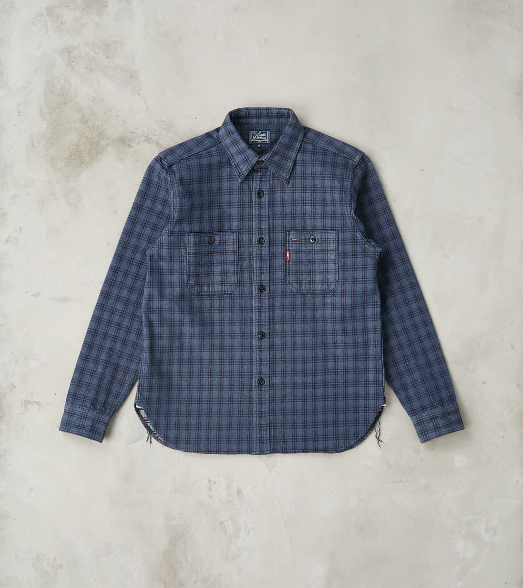 Indigo NY Check Jacquard Workshirt