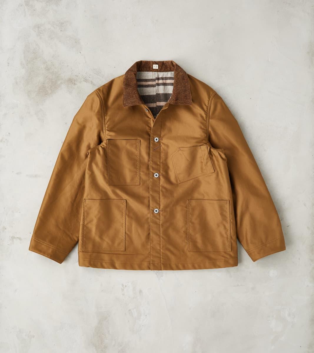 Lot. 304 Blanket Lining Coverall - Giza Moleskin - Camel