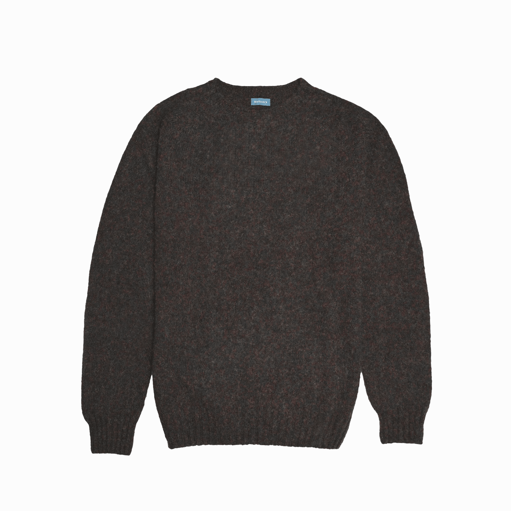 Midnight Kelso Brushed Shetland Jumper | Malloch's Shetland Knitwear