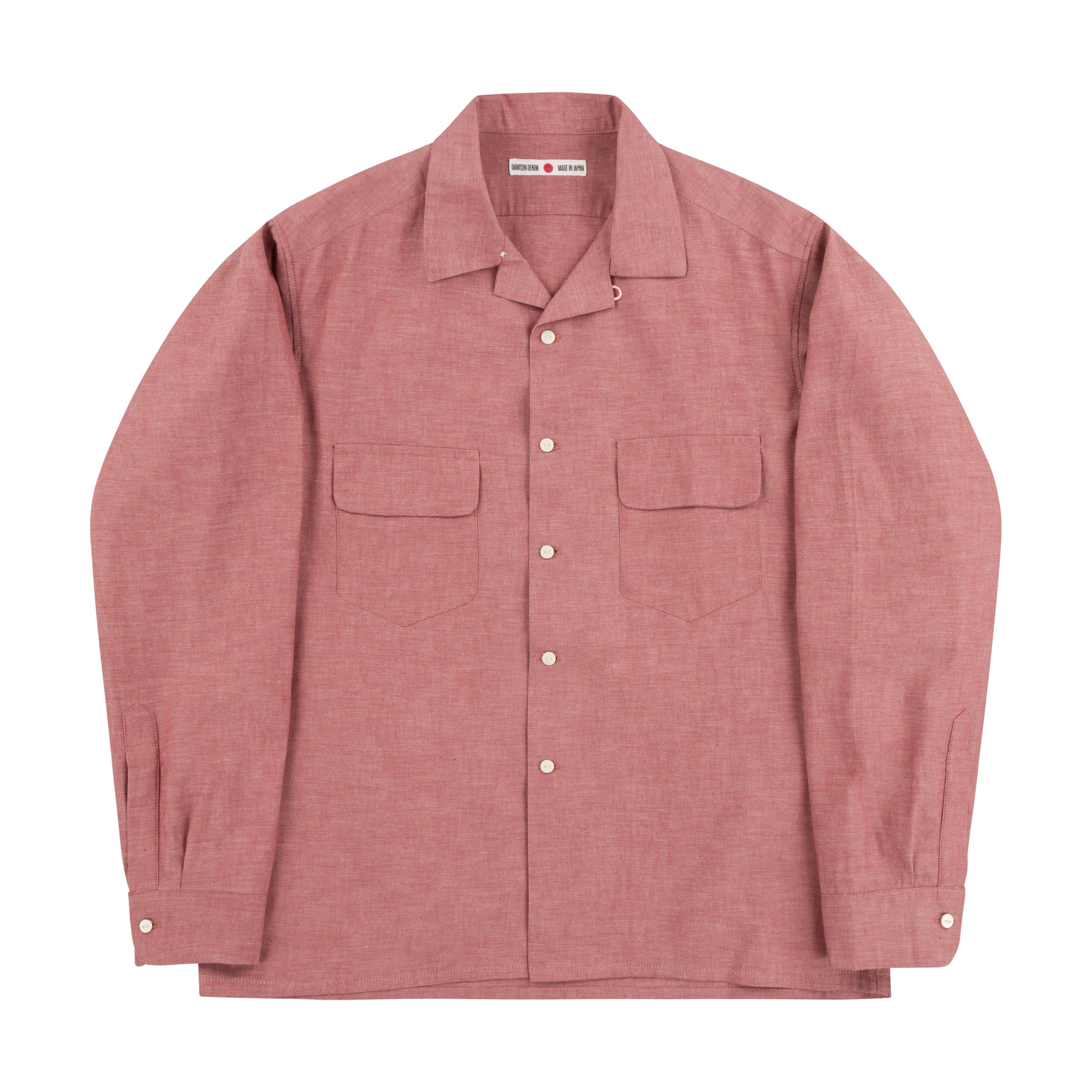 Sports Shirt : Red Chambray Selvedge