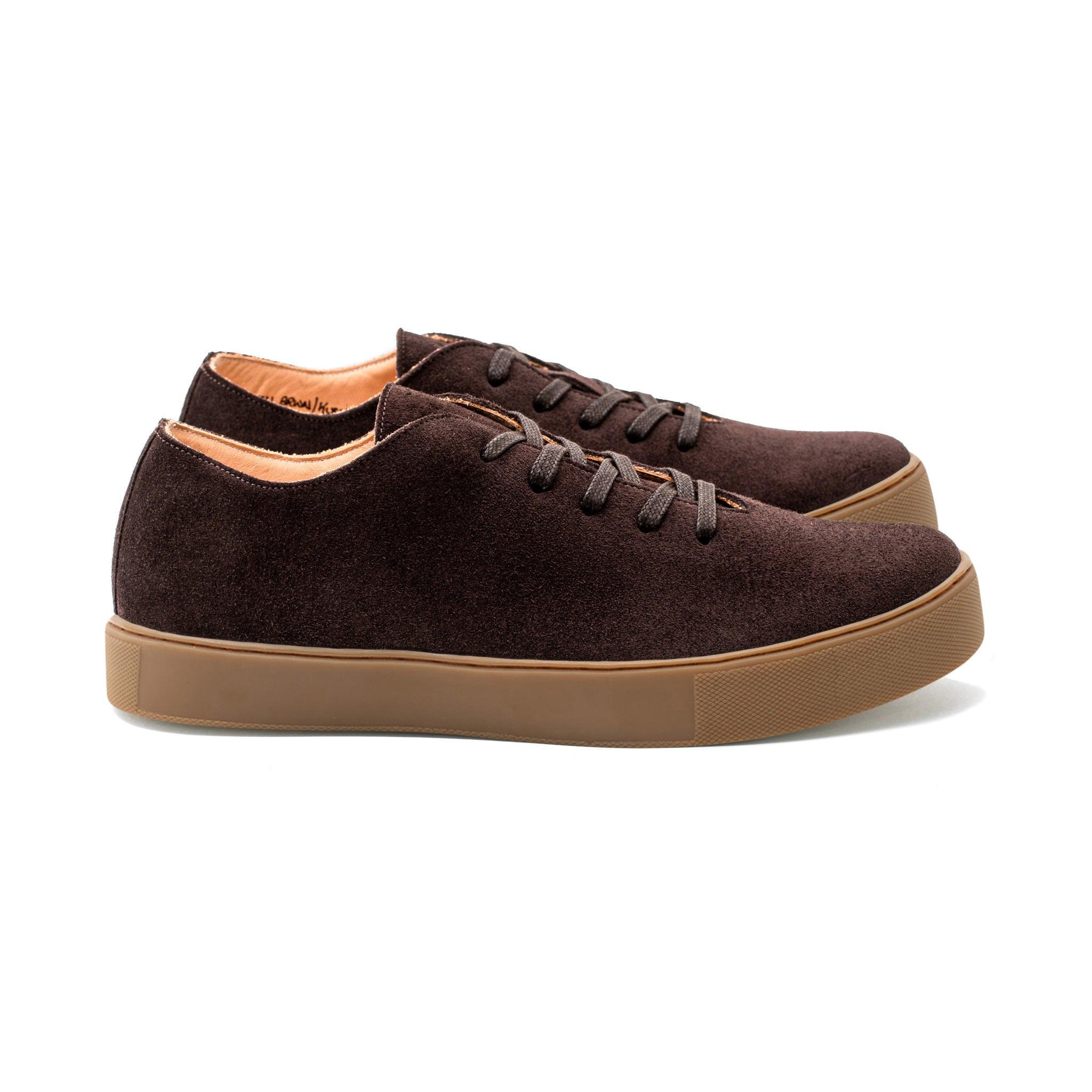 Upton Wholecut TL - Brown Kudu Suede