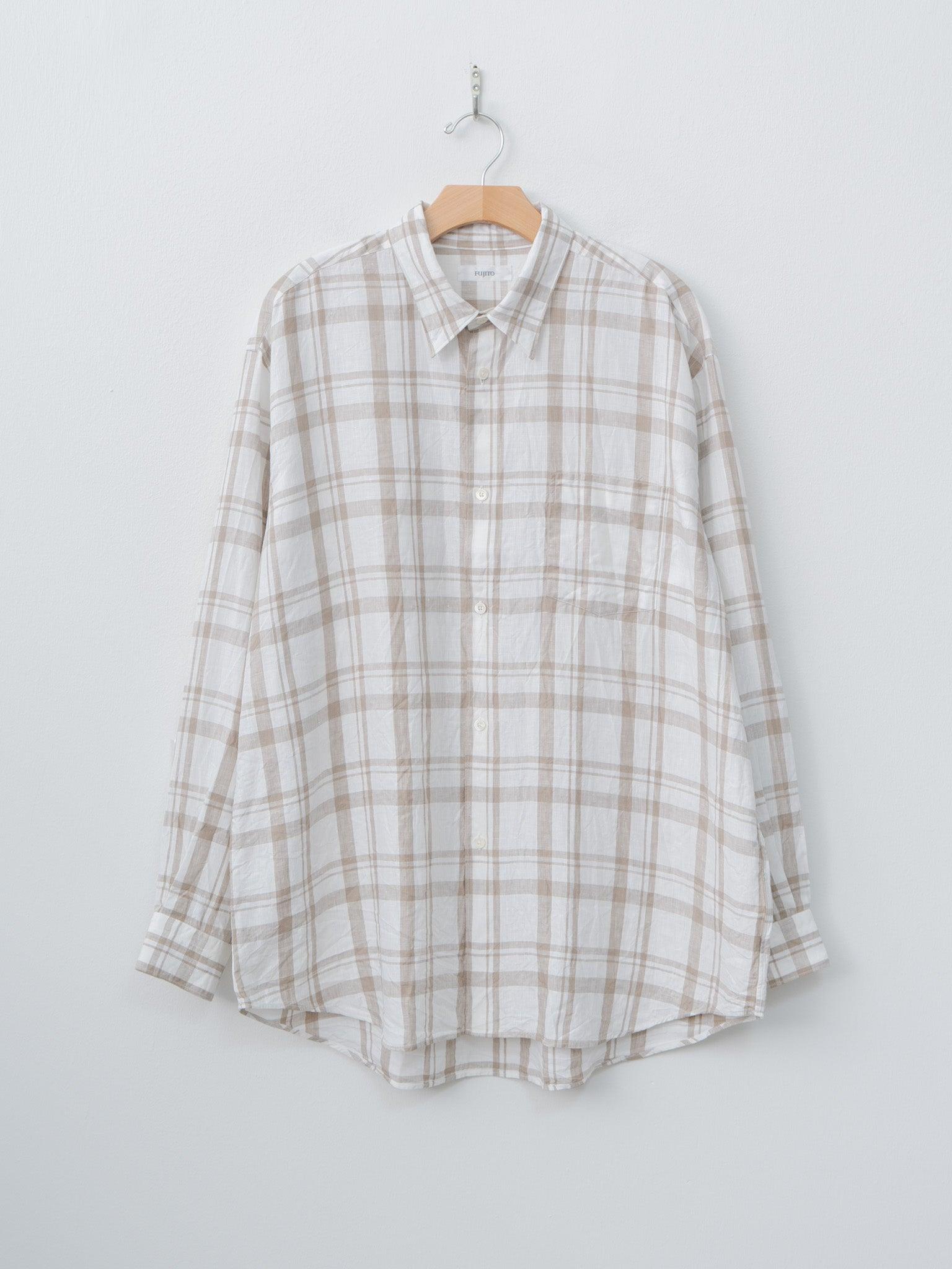 B/S Shirt - Beige Check