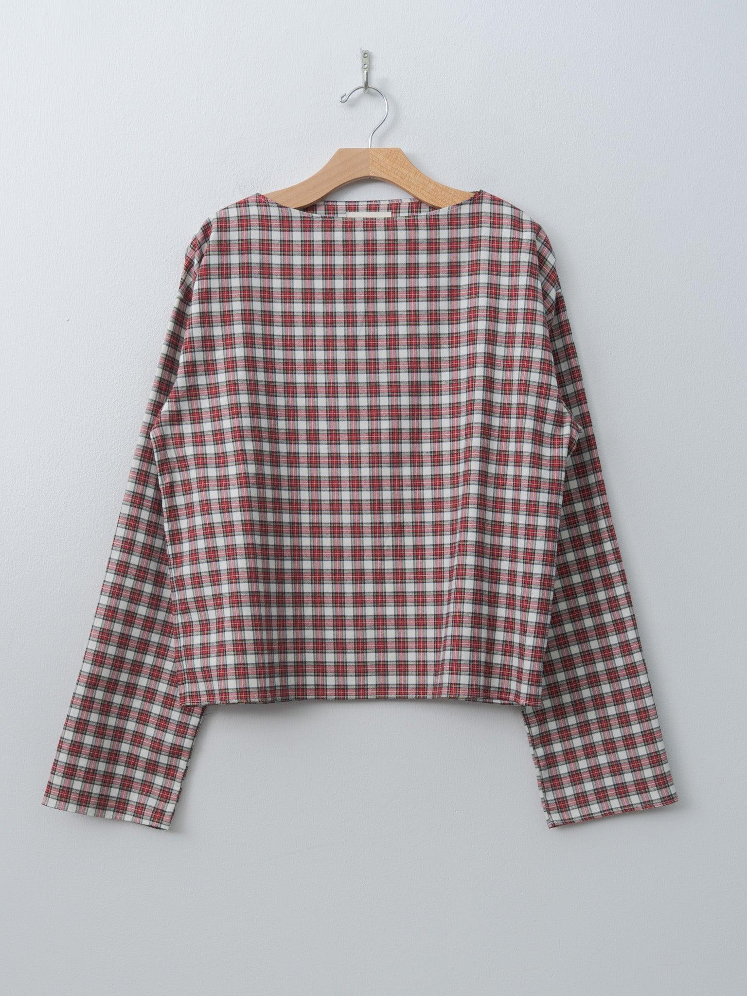 DUNA Blouse - Tartan Red