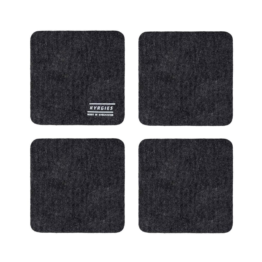 Coaster 4 Pack - Charcoal