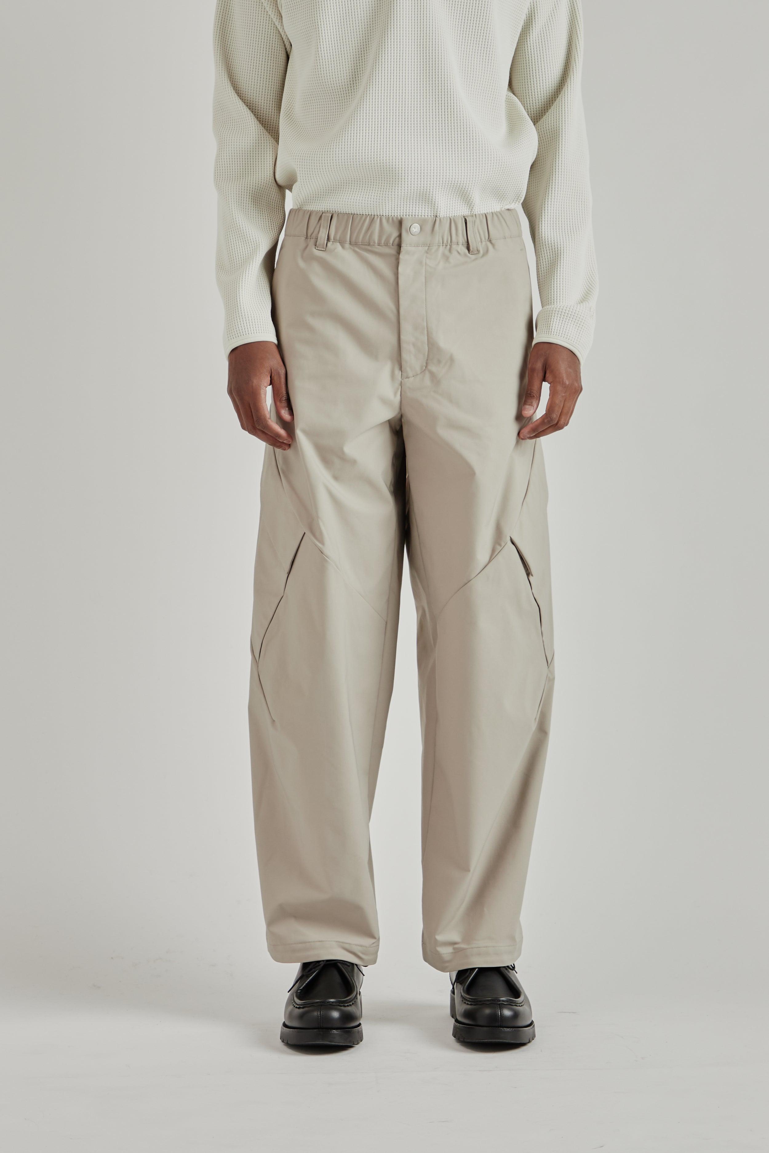 Pocket Double Weave Pants - Woody Beige