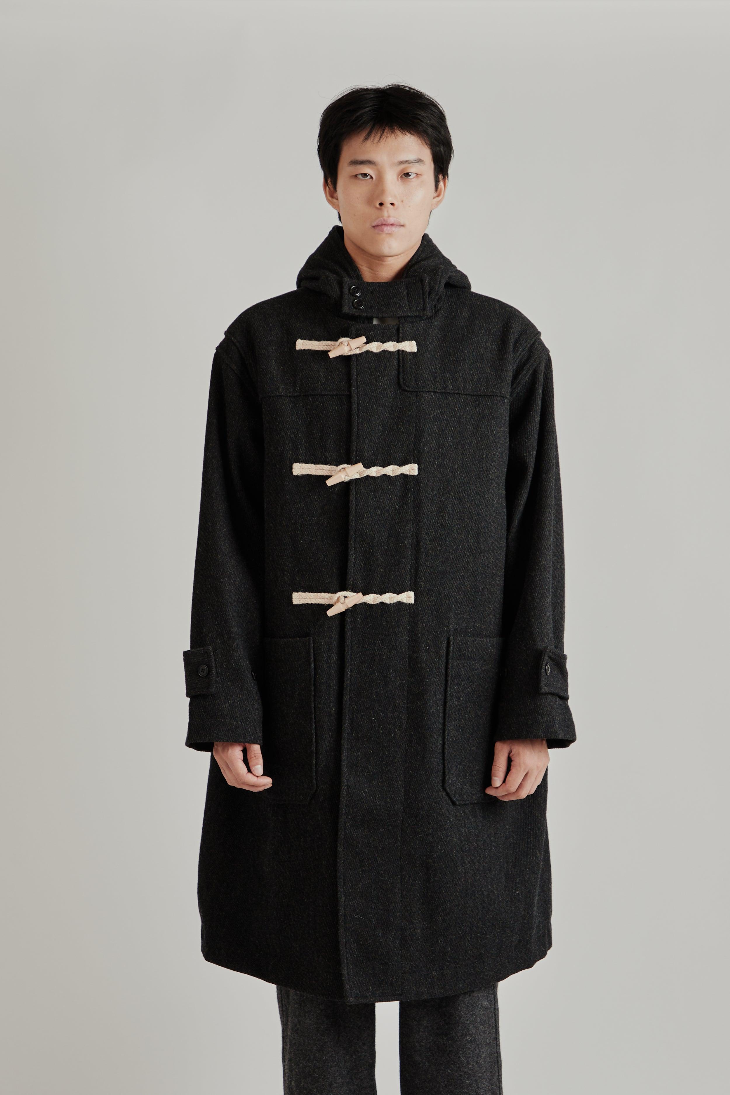 WINDSTOPPER Duffle Coat - Black